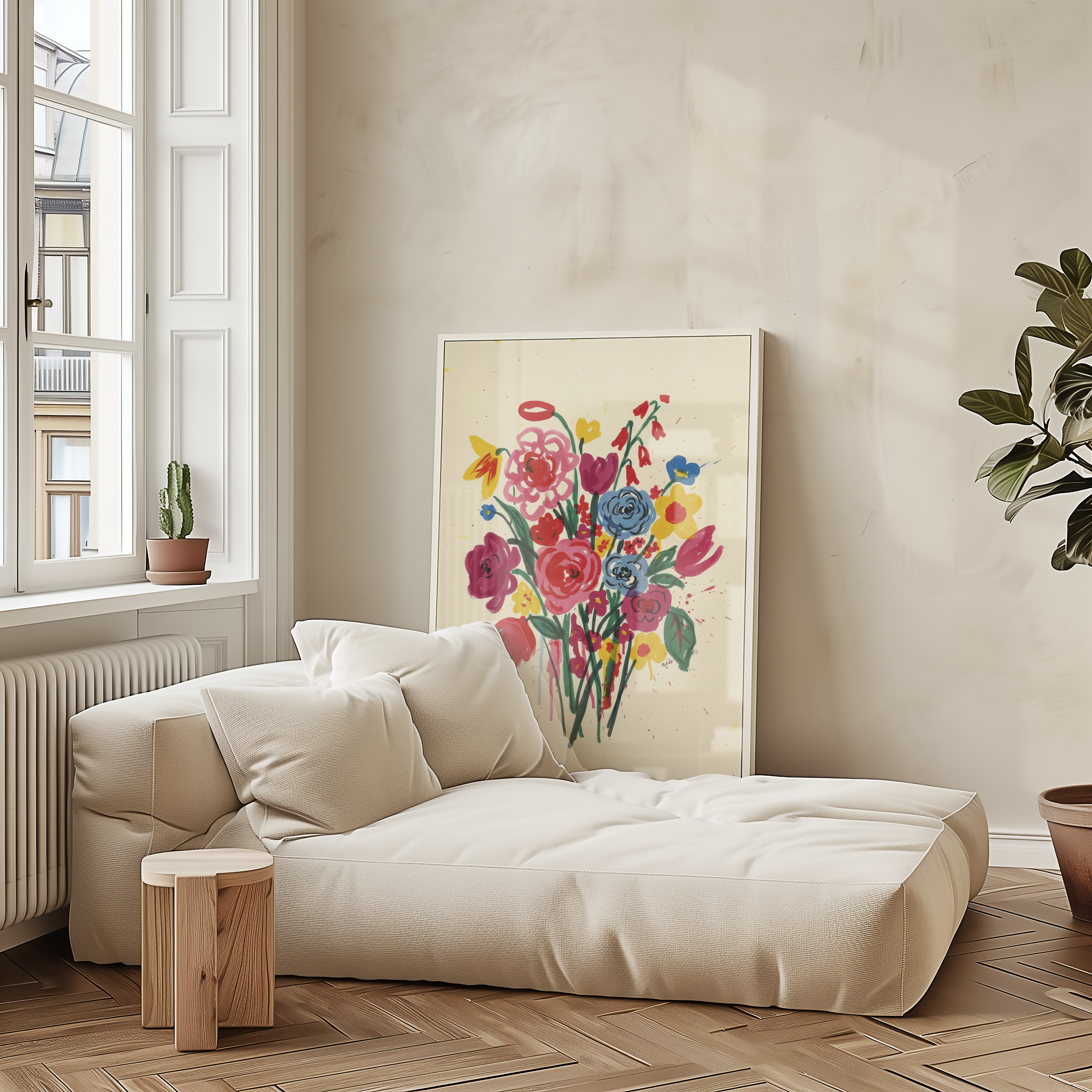 Floral Study No. 1 | “Sunday Bouquet” | Wall Print