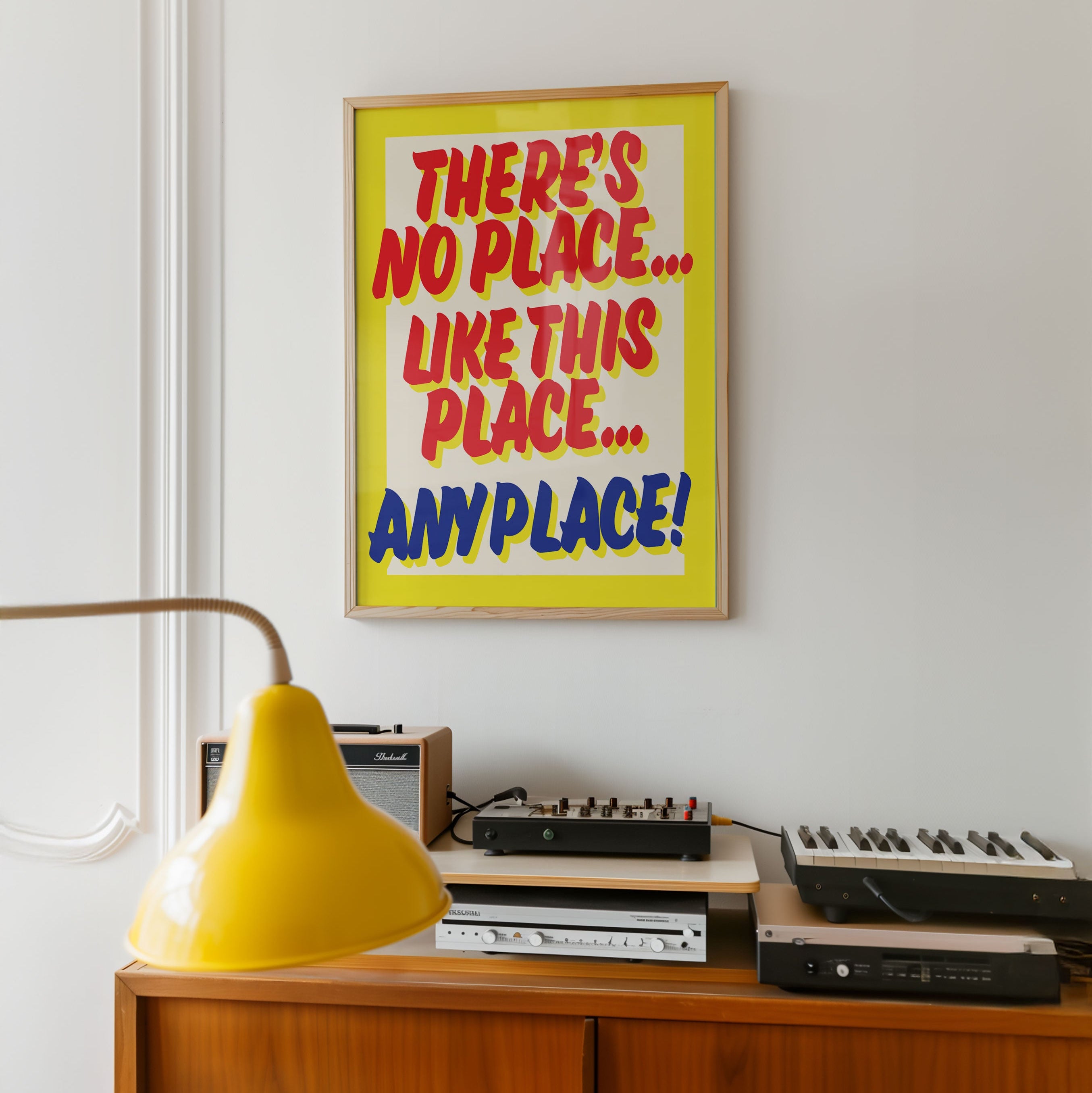 There's No Place, Like This Place, Anyplace | Toronto | Honest Ed's Inspired Wall Print