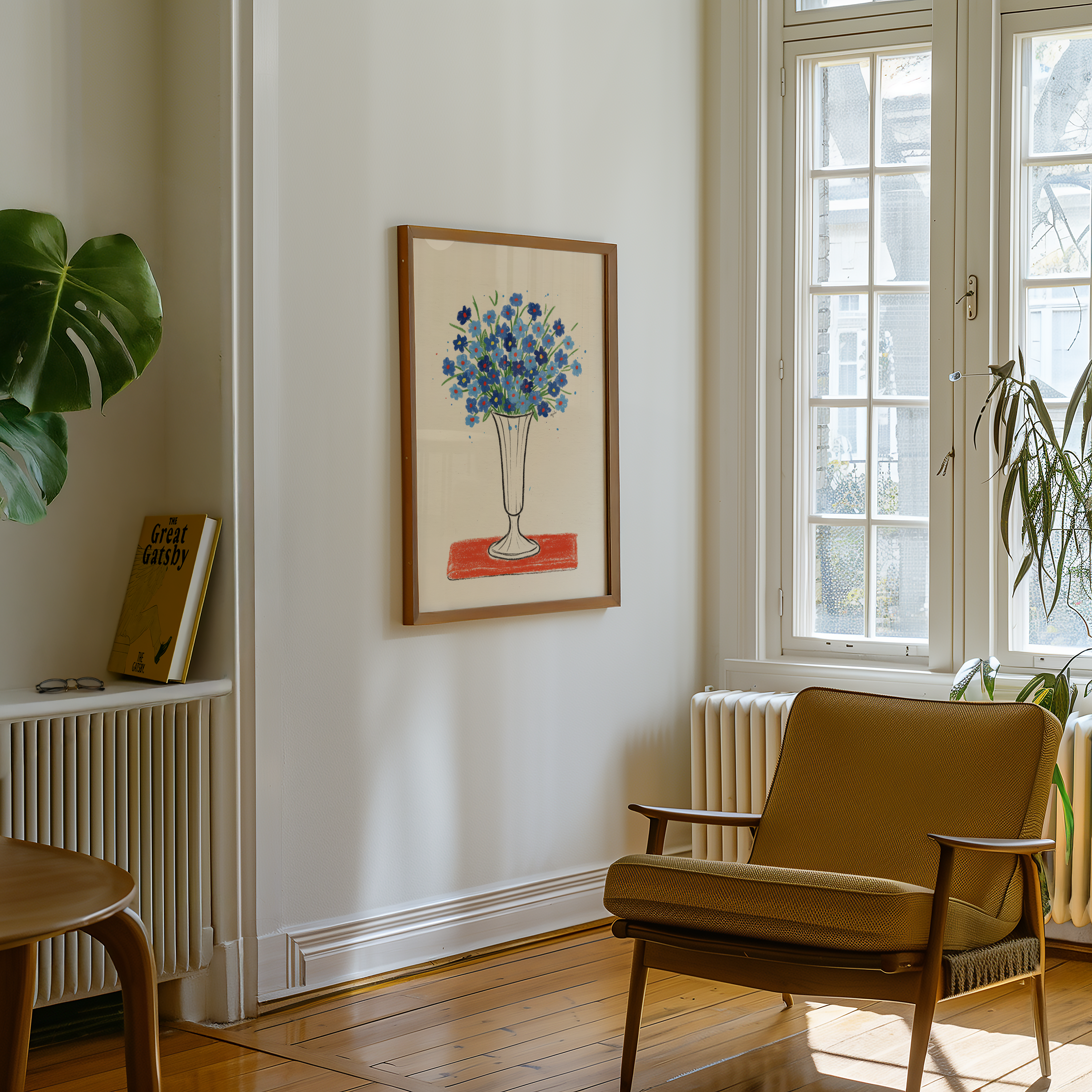 Floral Study No. 3 | “Forget Me Never” | Wall Print