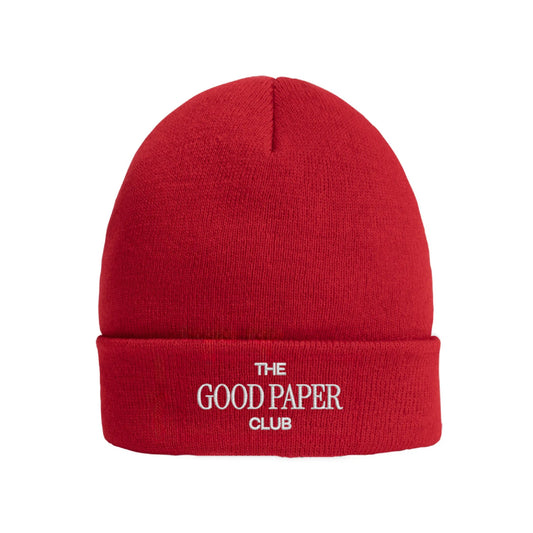 The Good Embroidered Toque