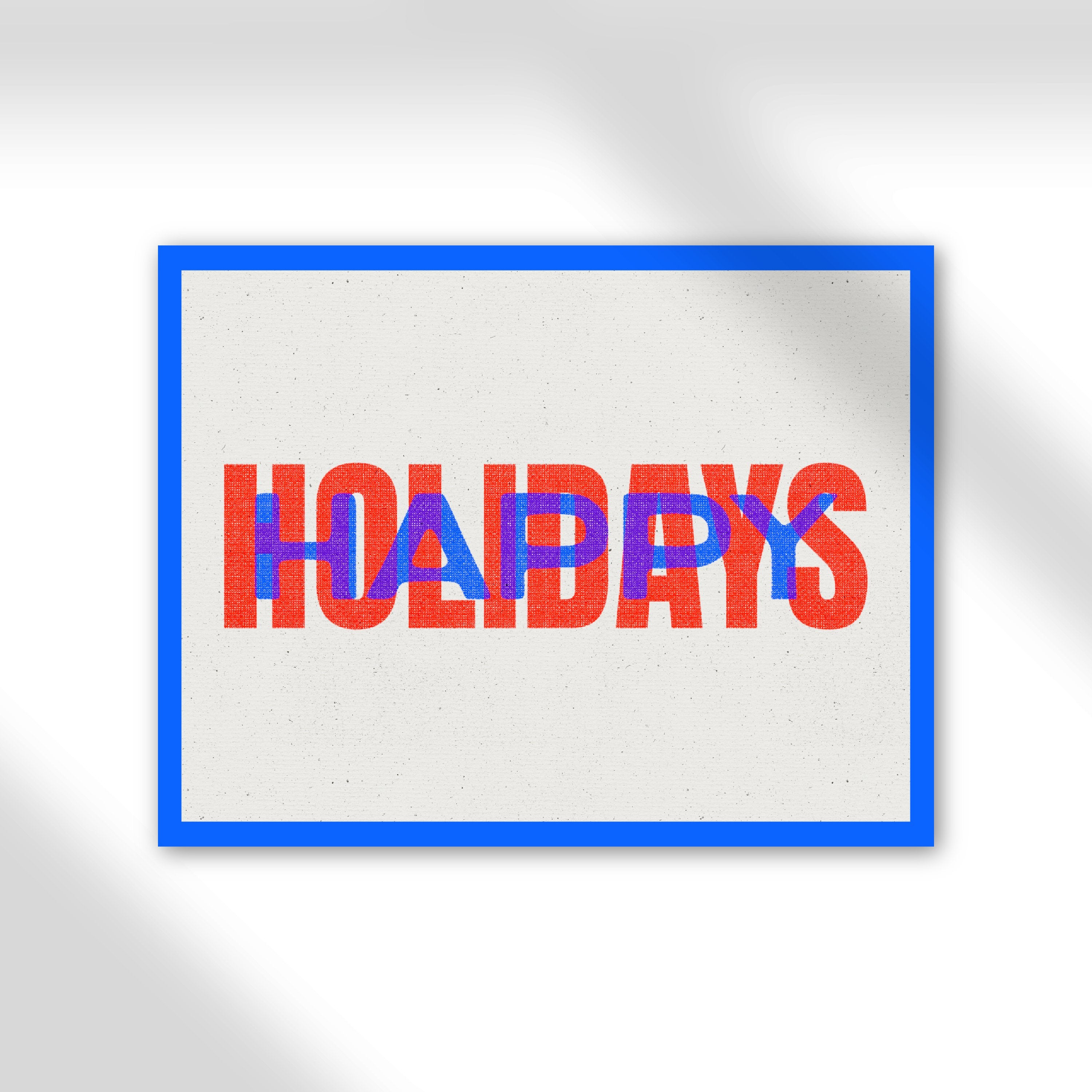 Happy Holidays Cards | Pack of 10