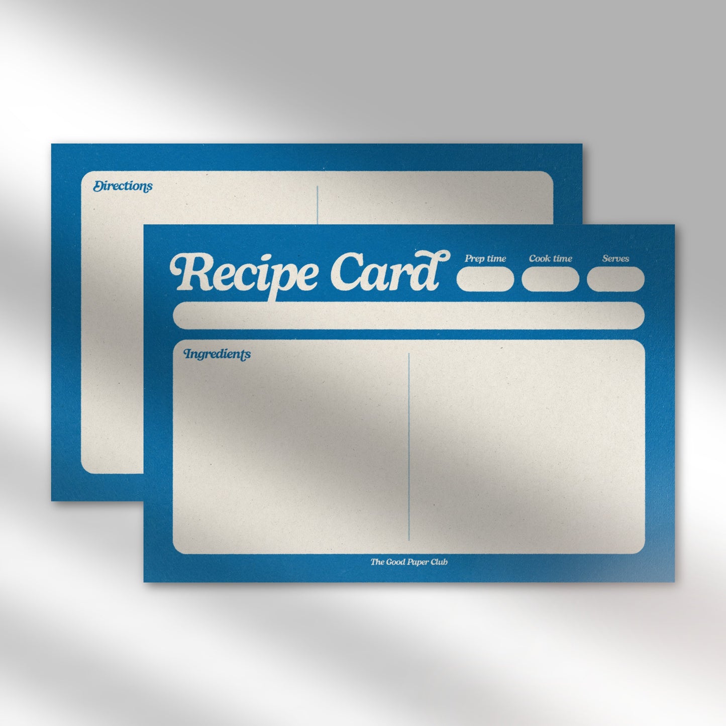 Good Ol'fashion Recipe Cards | Set of 25