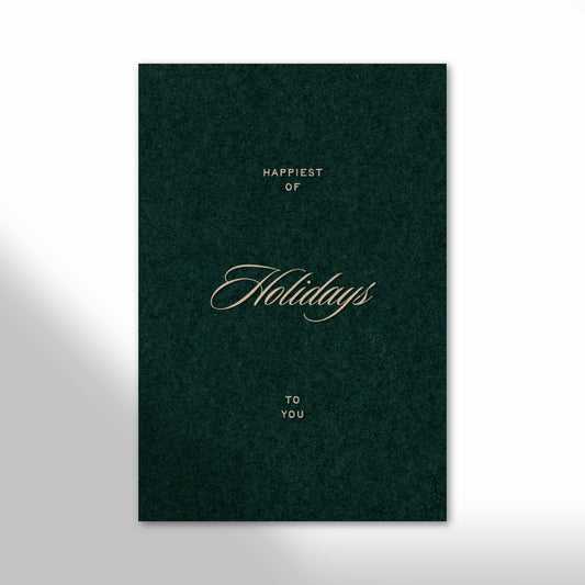 "Happy Holidays" Cards | Pack of 10