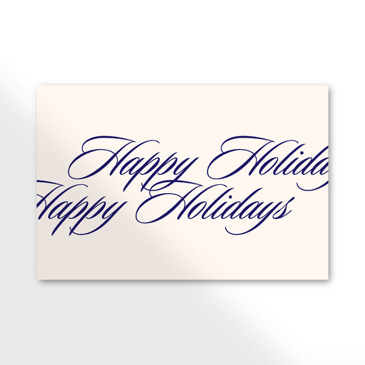 Happy Holidays Cards | Pack of 10