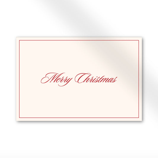 Merry Christmas | Pack of 10 Holiday Cards