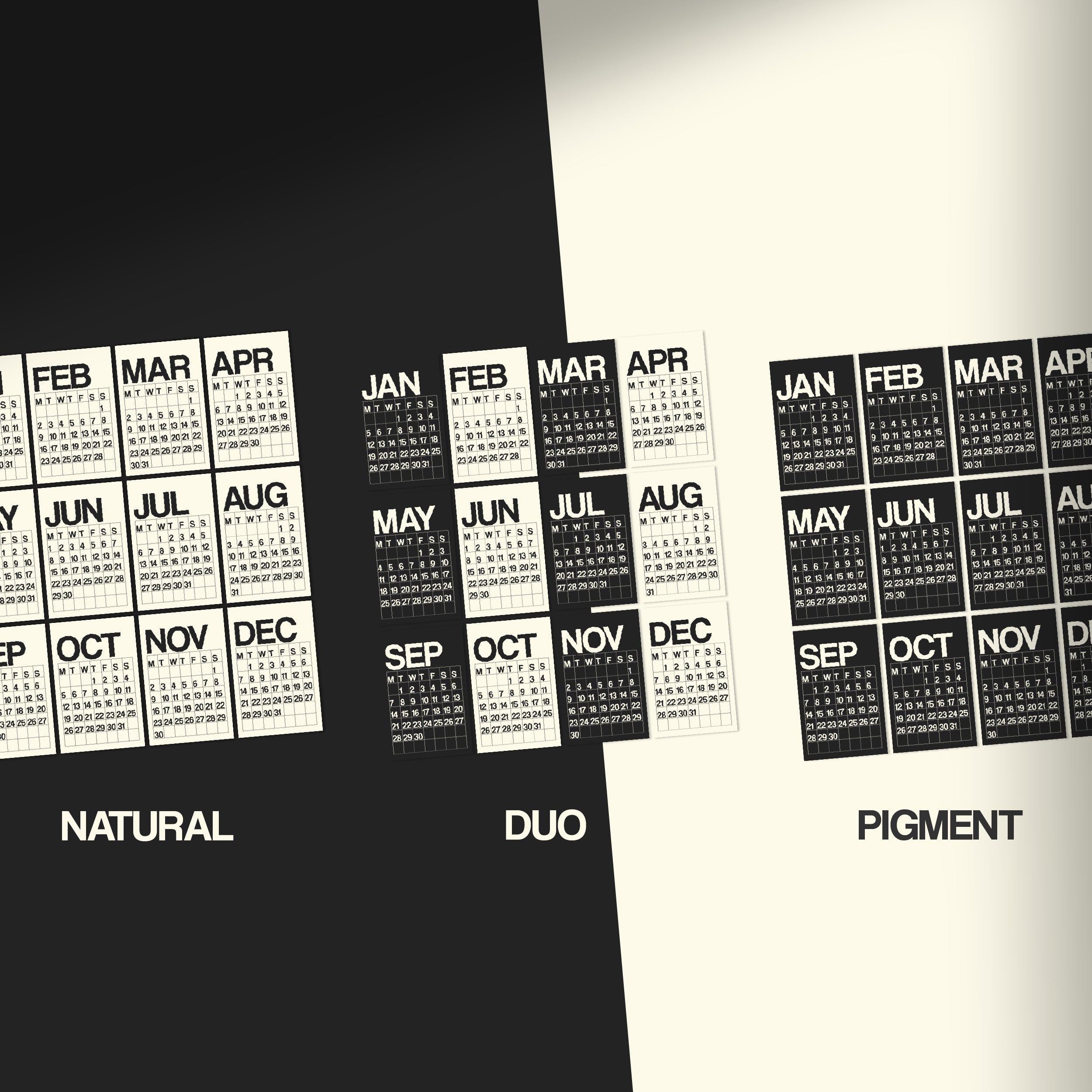 2026 Twelve-Month Wall Calendar | Pigment