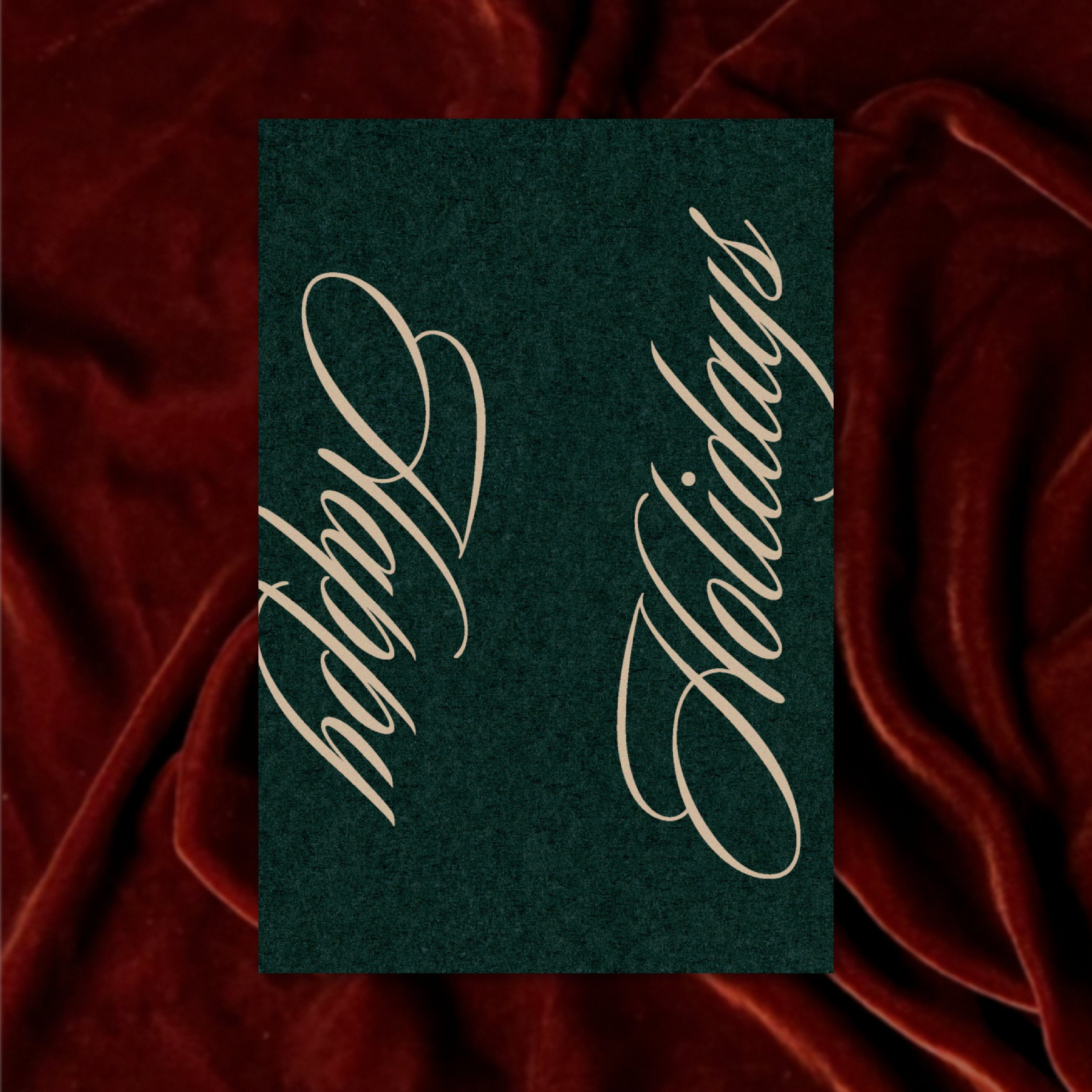 Happy Holidays Cards | Pack of 10