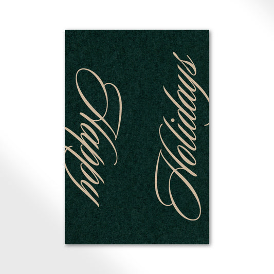 "Happy Holidays" Cards | Pack of 10