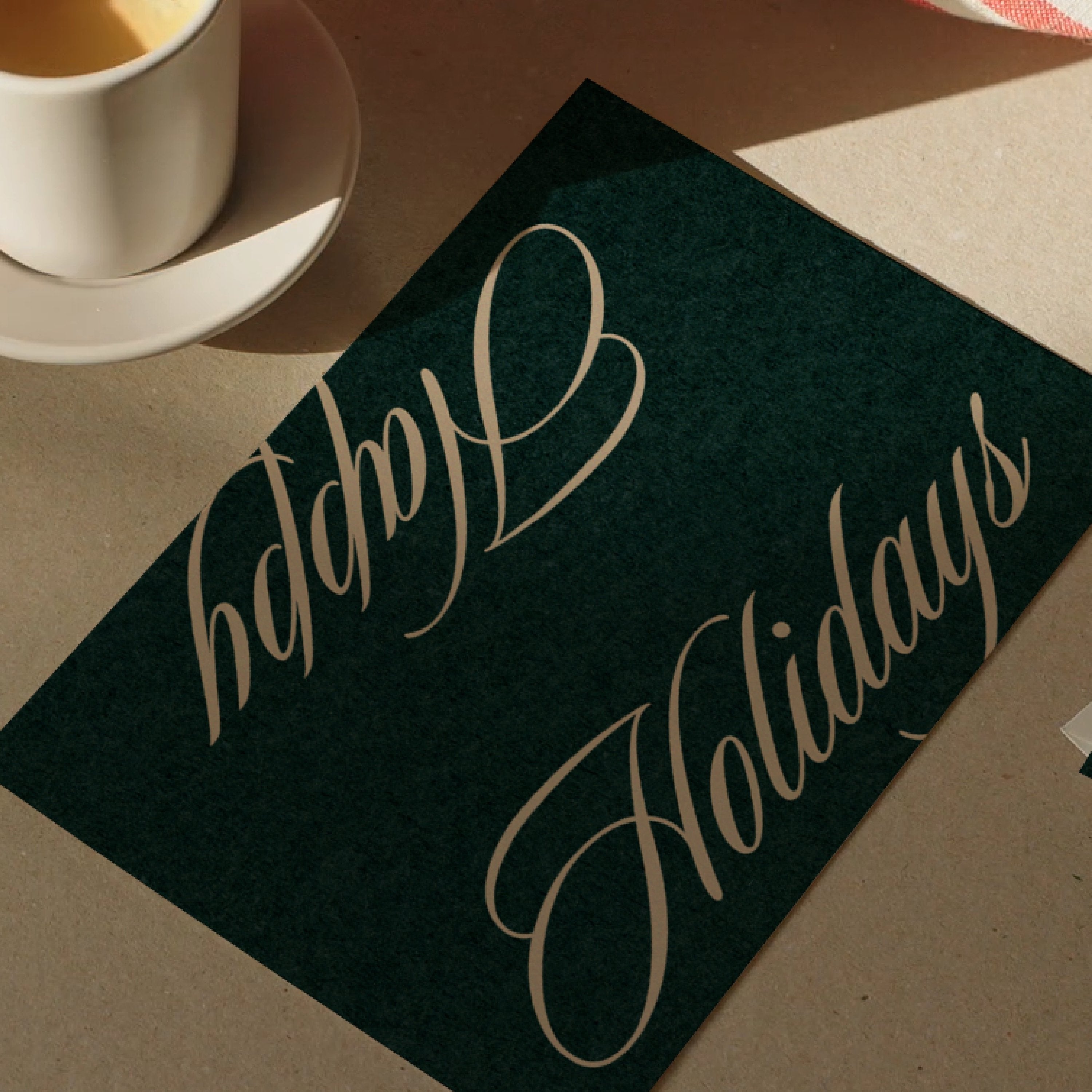 Happy Holidays Cards | Pack of 10