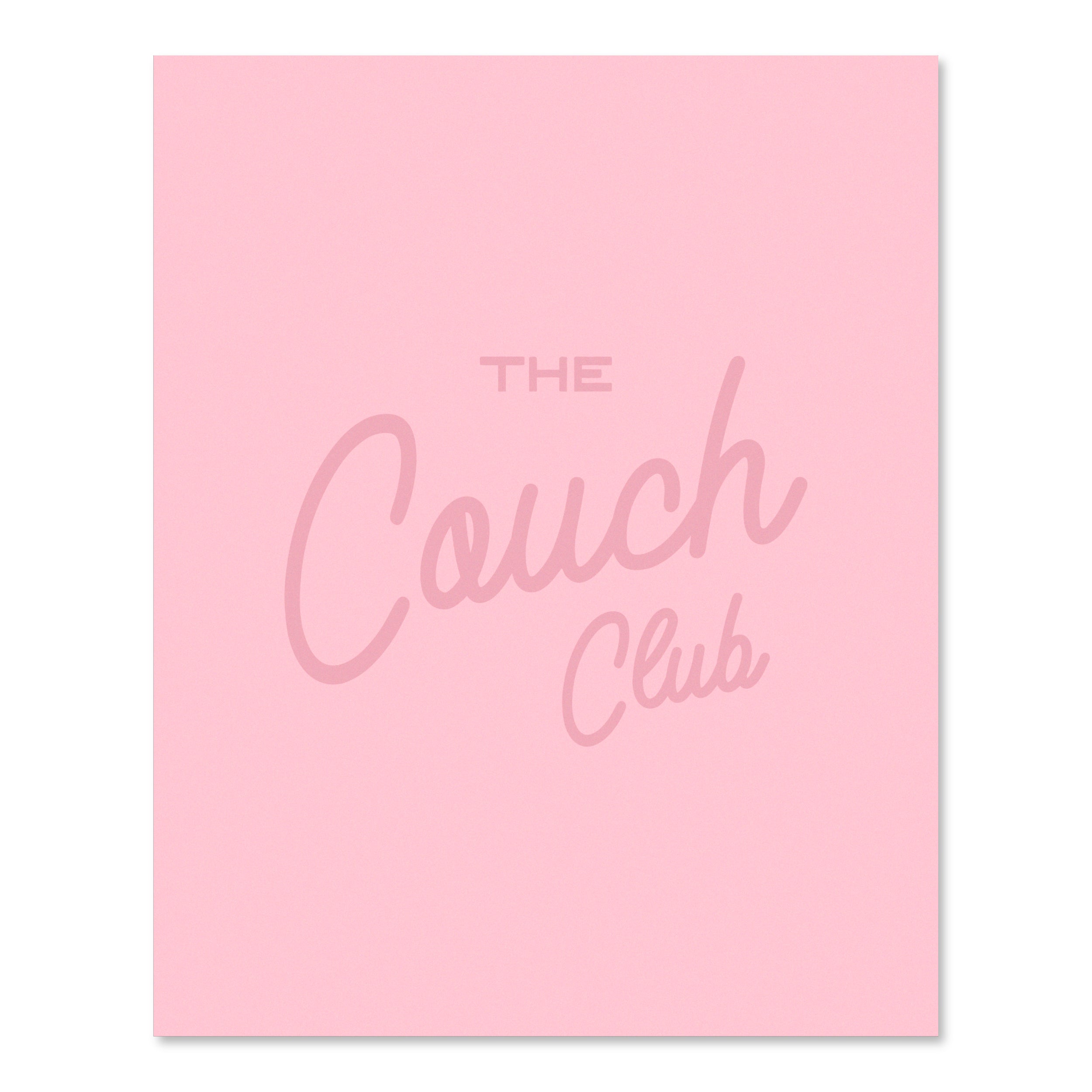 The Couch Club | Wall Print