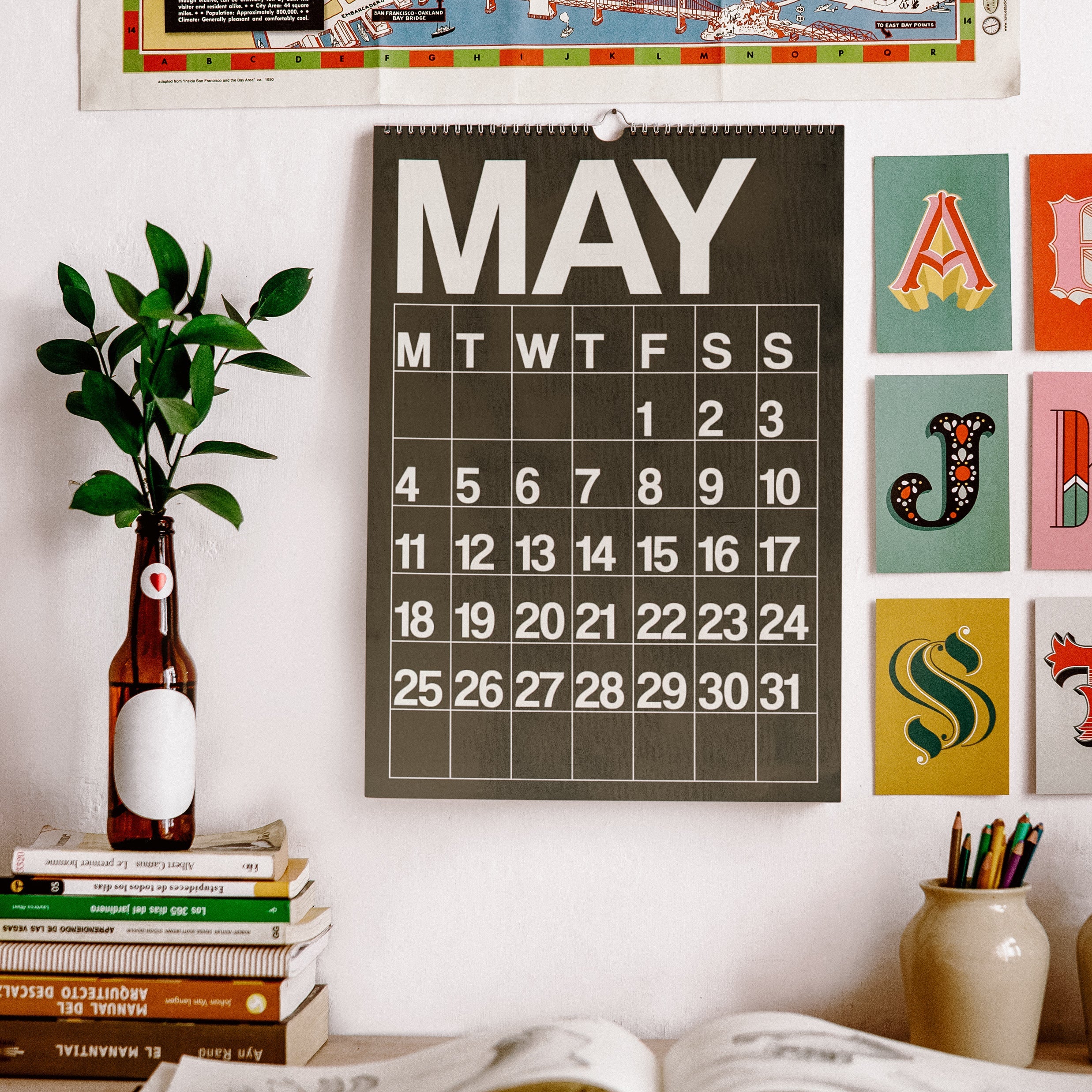 2026 Twelve-Month Wall Calendar | Pigment