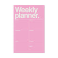 Helvetica Weekly Planner | Notepad