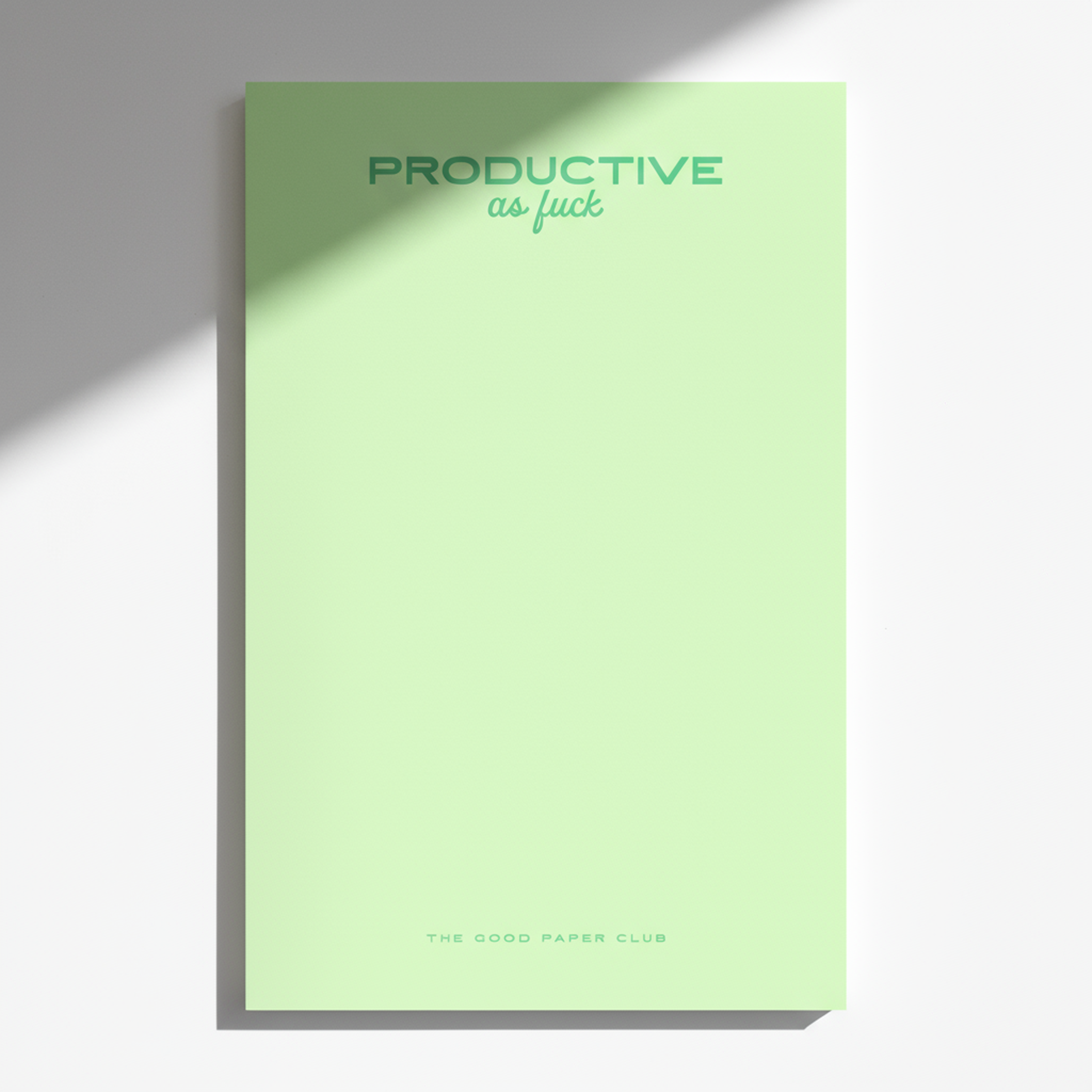 Productive as F*ck | Notepad