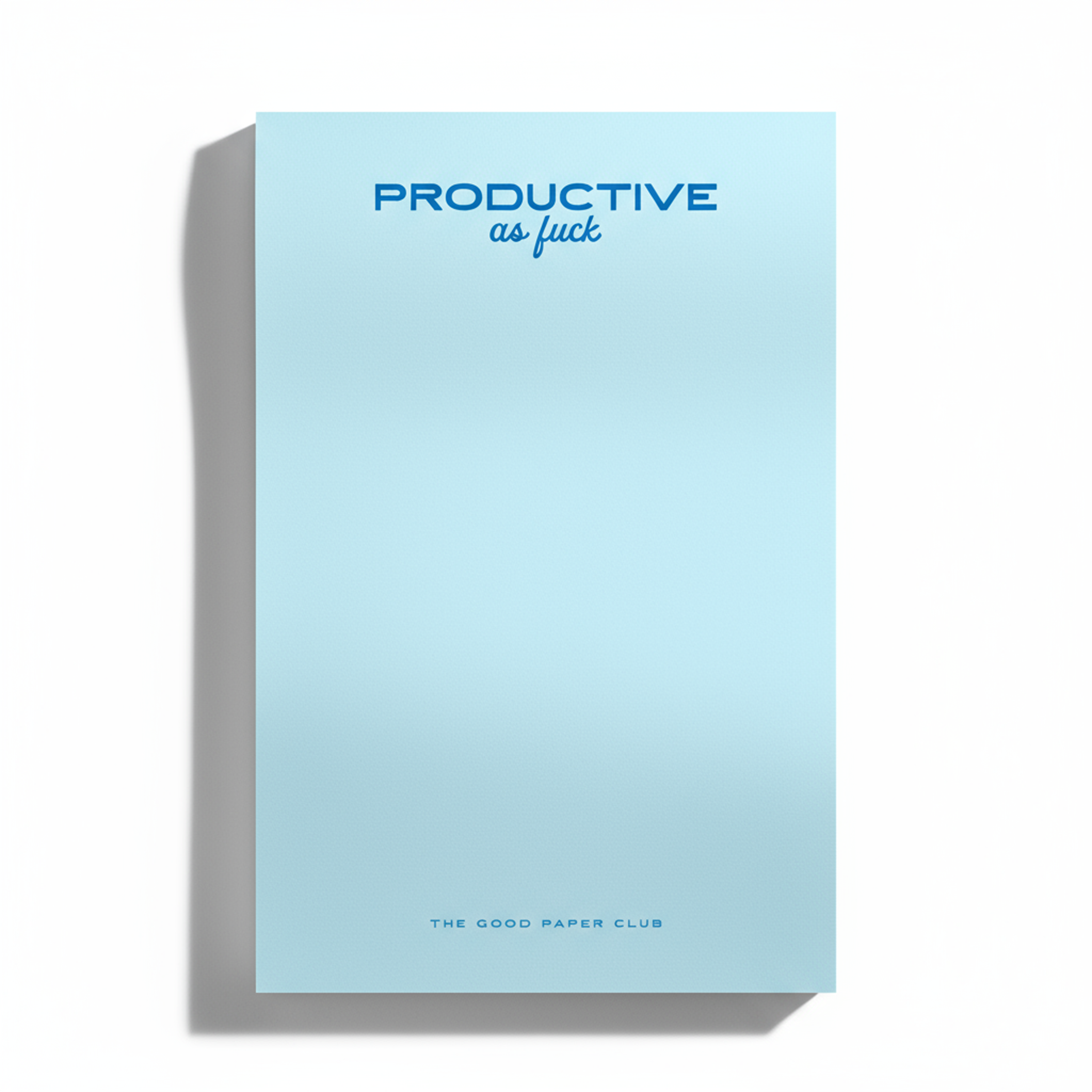 Productive as F*ck | Notepad
