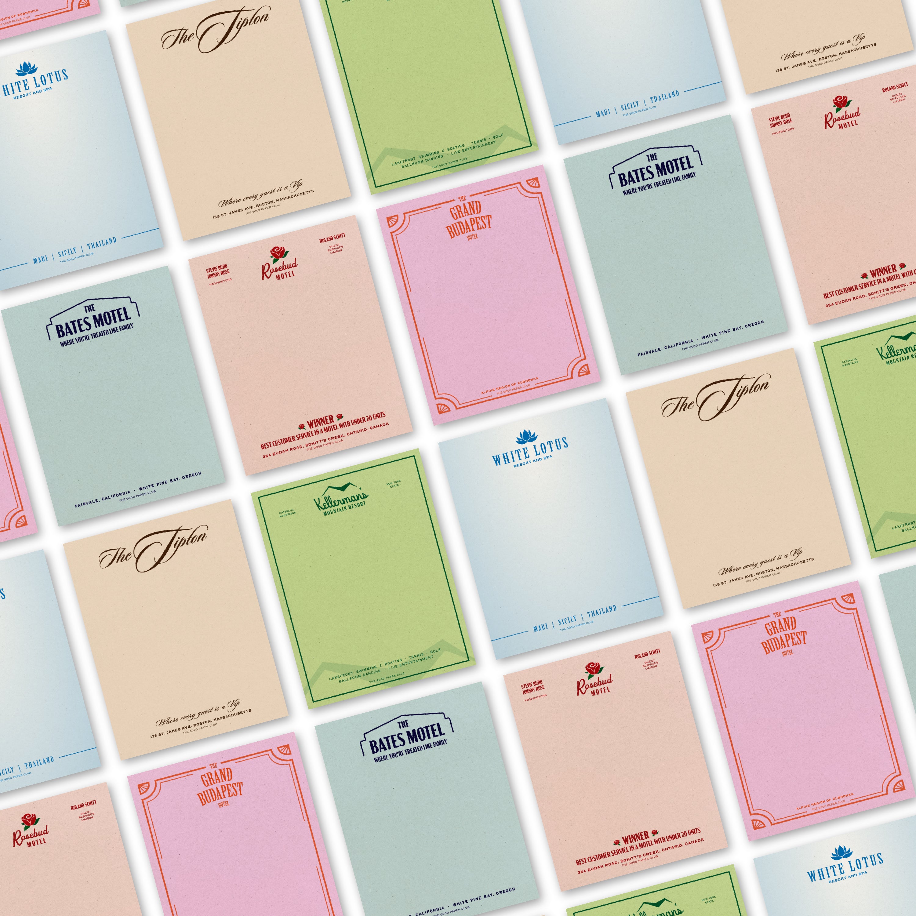 Rosebud Motel Notepad | Schitt's Creek Inspired Notepad