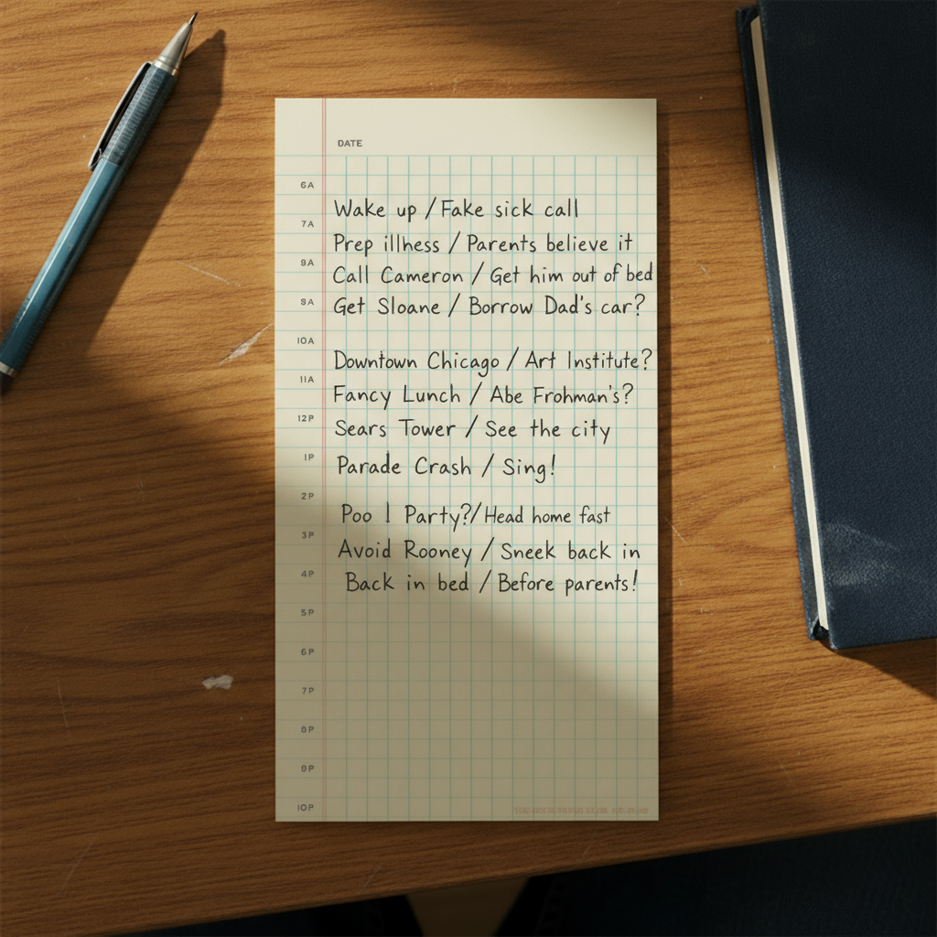 Daily Planner Notepad, Class of '85