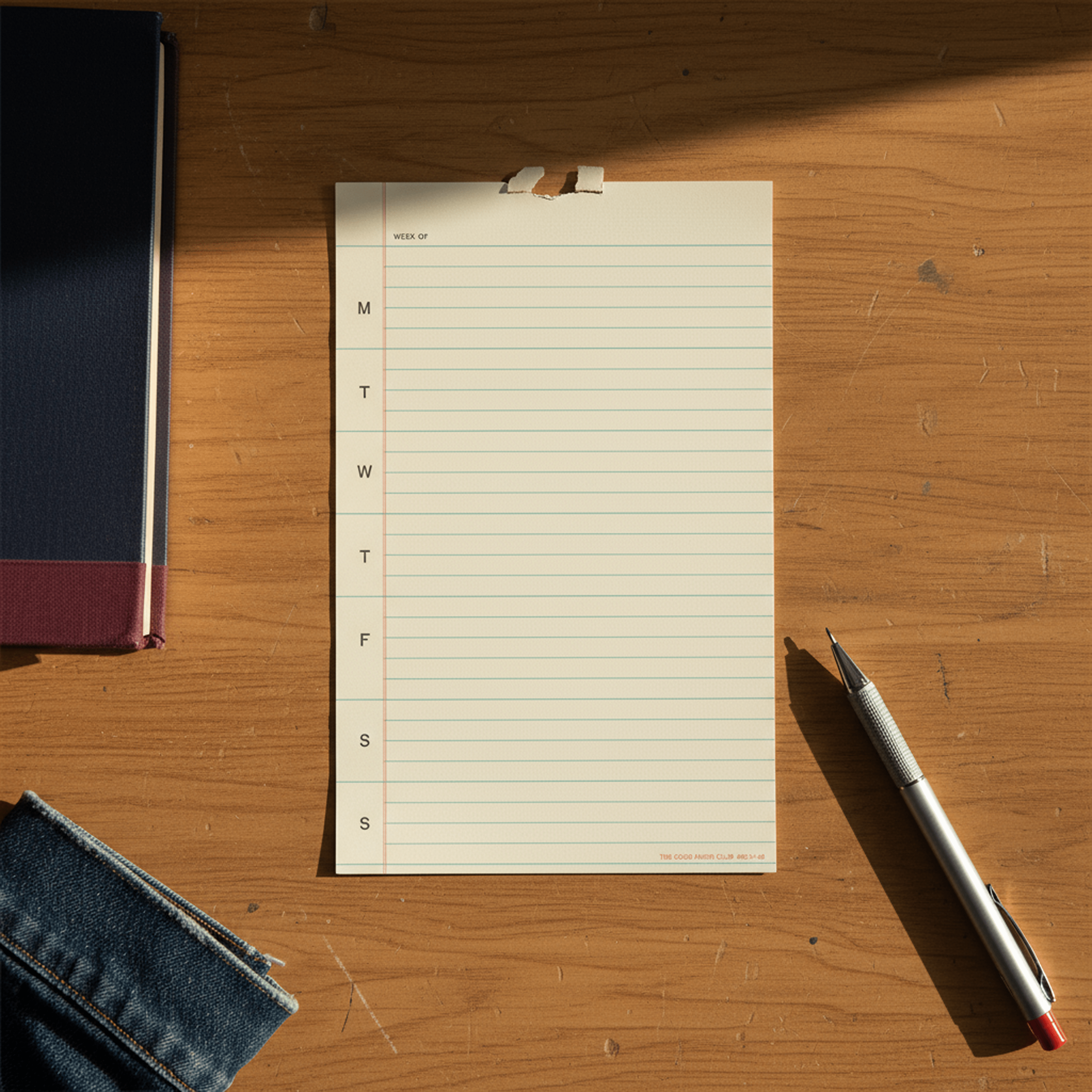 Weekly Planner, Class of '85