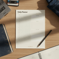 Large Daily Planner, Breakfast Club