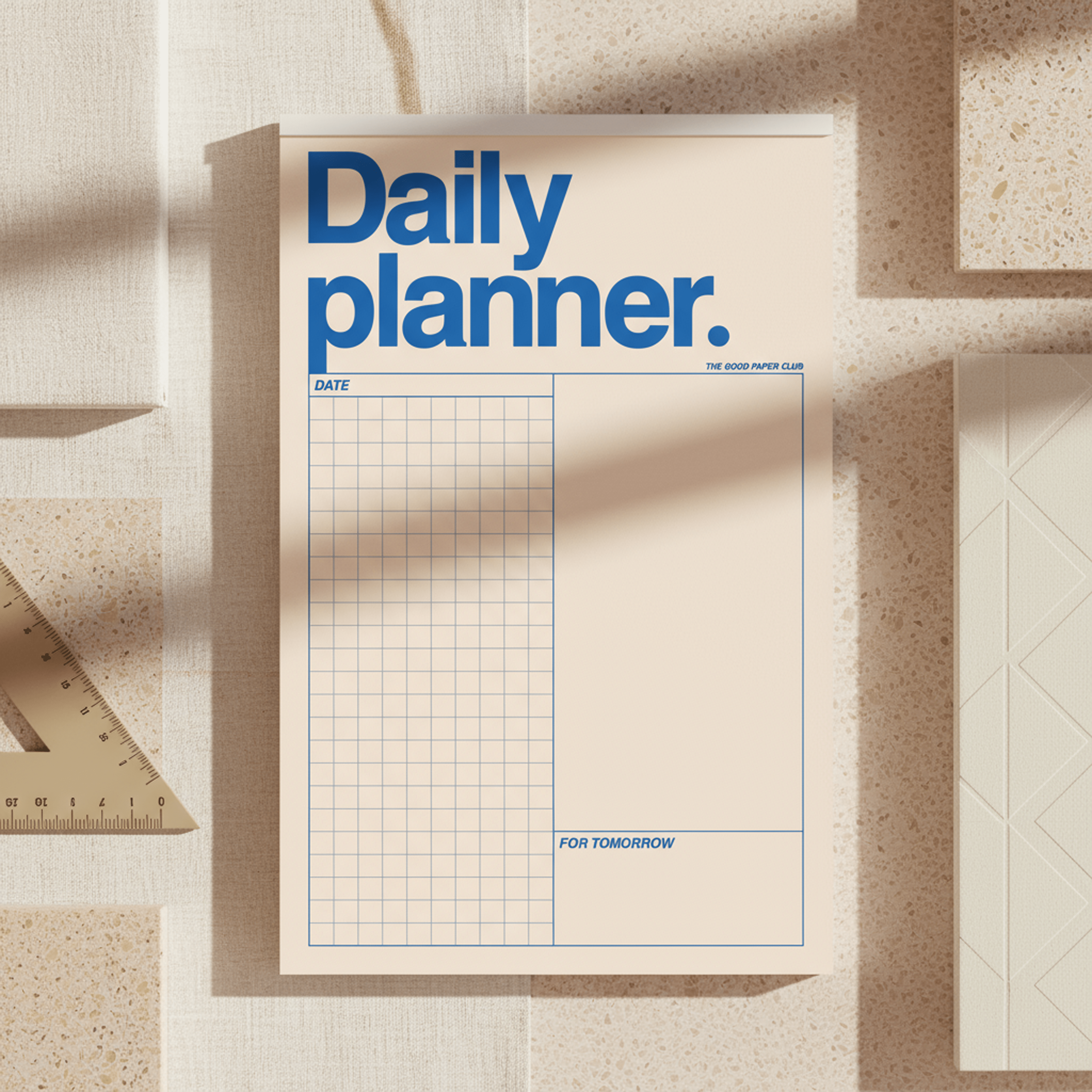 Helvetica Daily Planner | Notepad