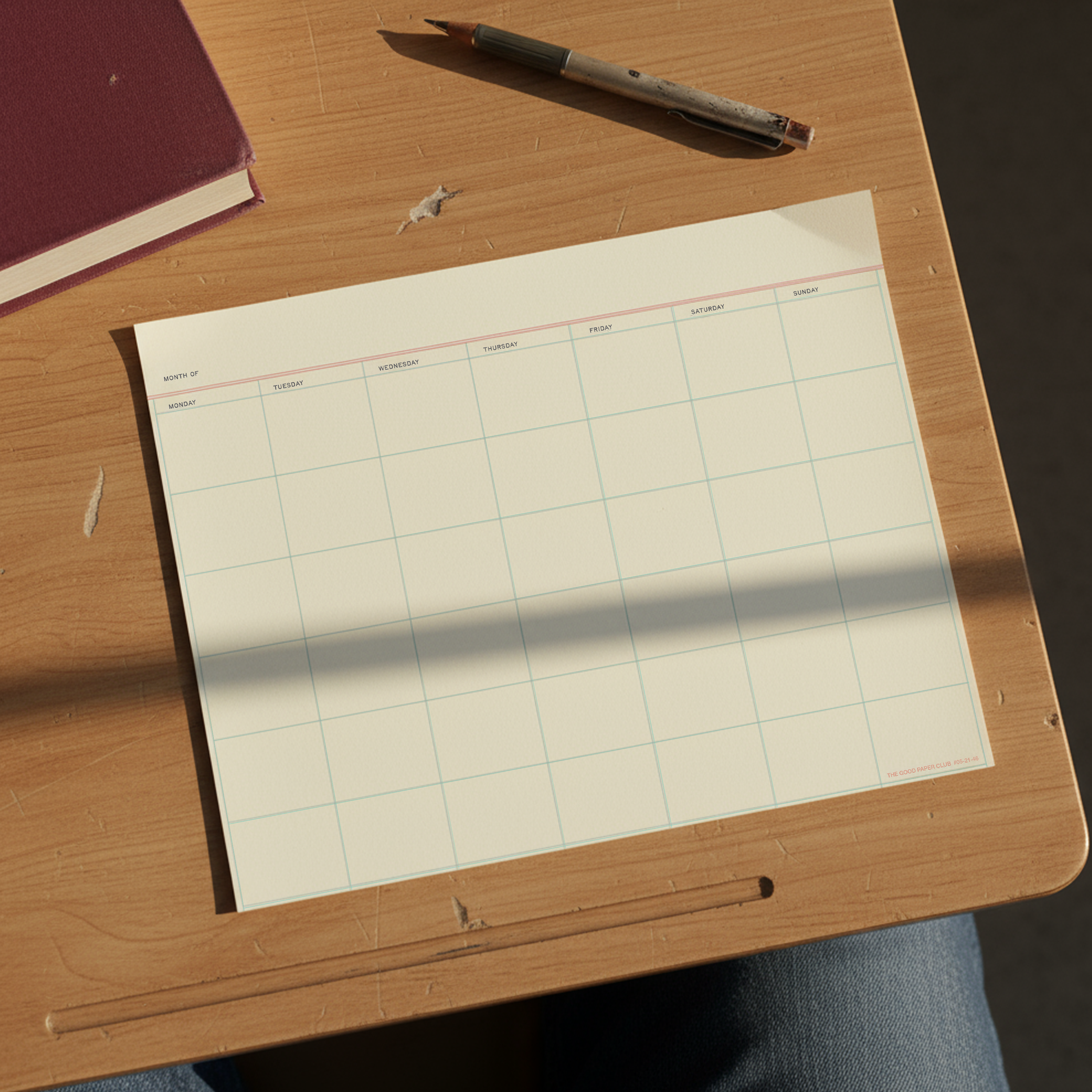 Monthly Planner, Class of '85