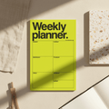 Helvetica Weekly Planner | Notepad