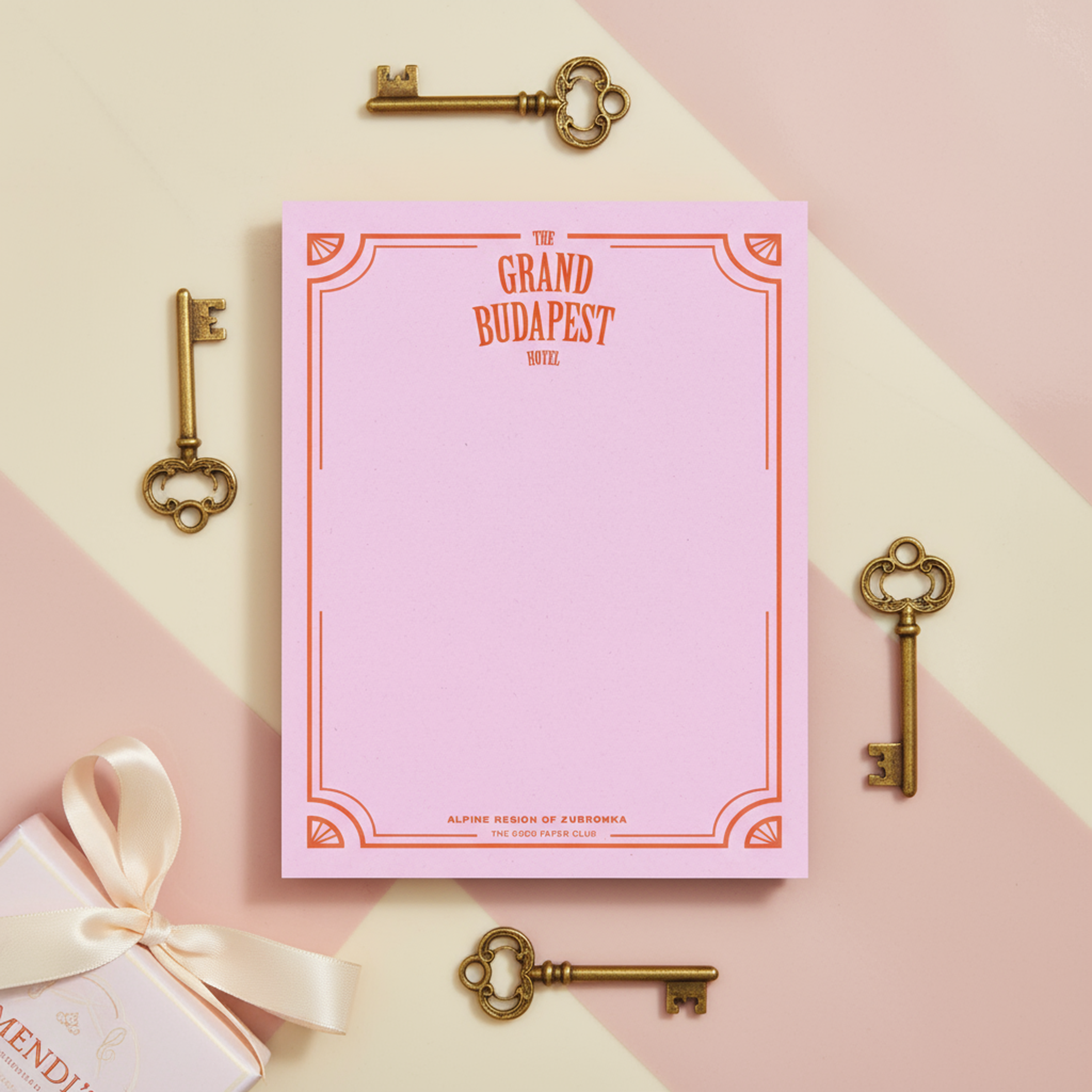 "Note Vacancy" Full Collection | Set of 7 Notepads