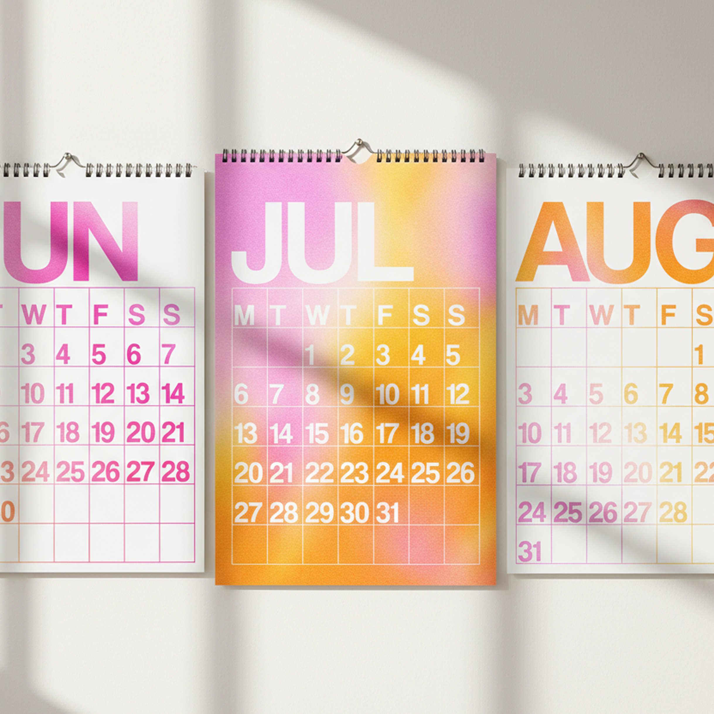 2026 Twelve-Month Wall Calendar | Aura