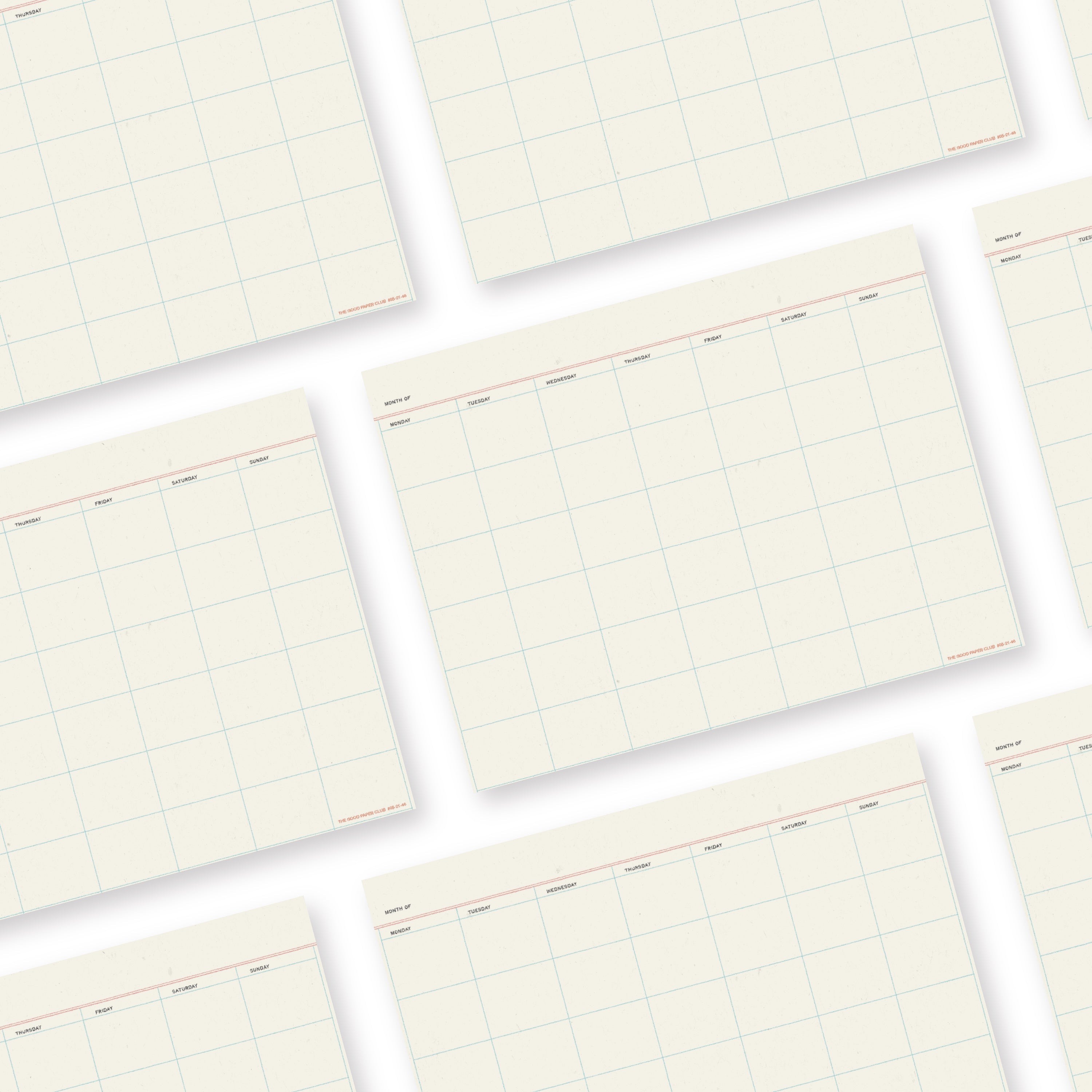 Monthly Planner, Class of '85