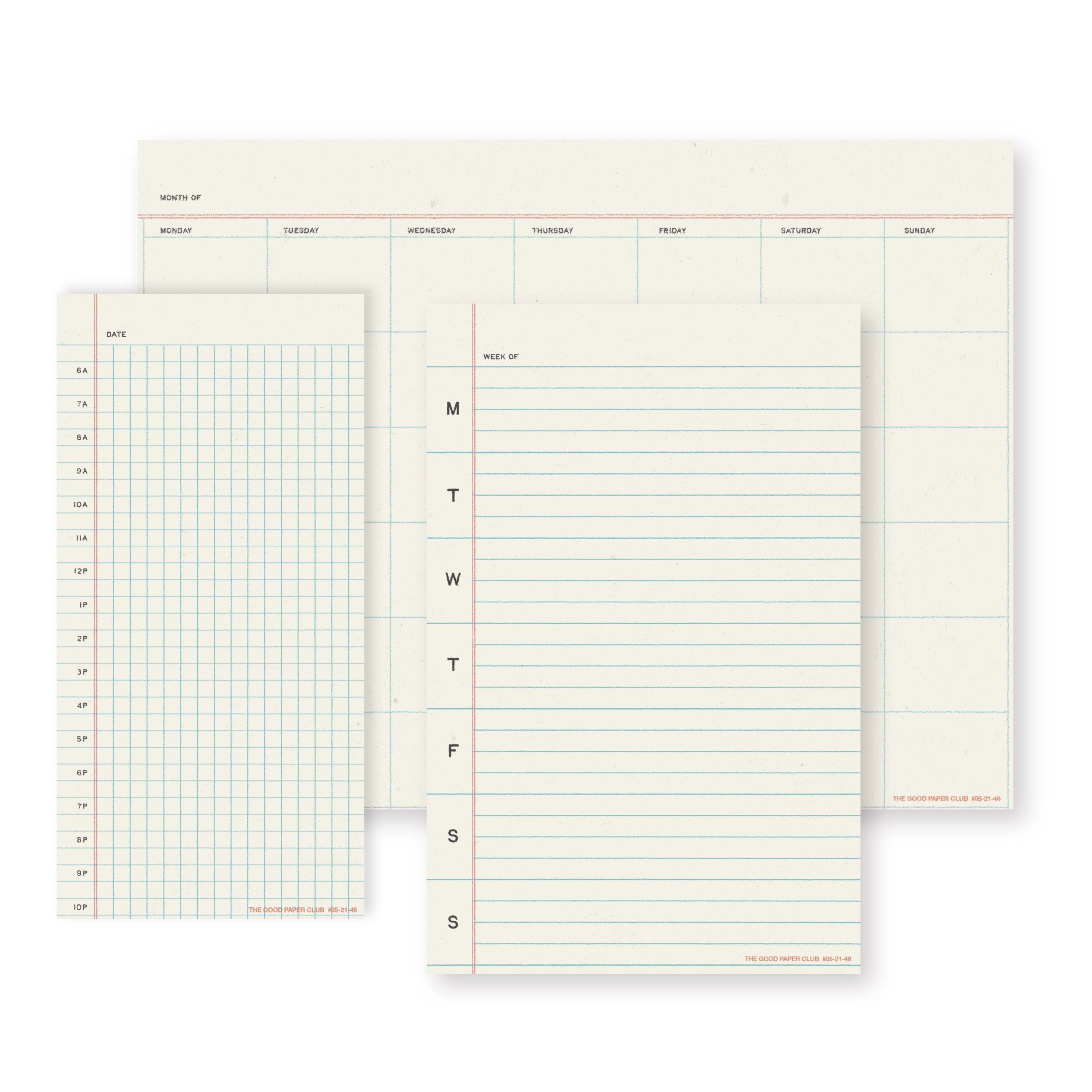 Monthly Planner, Class of '85