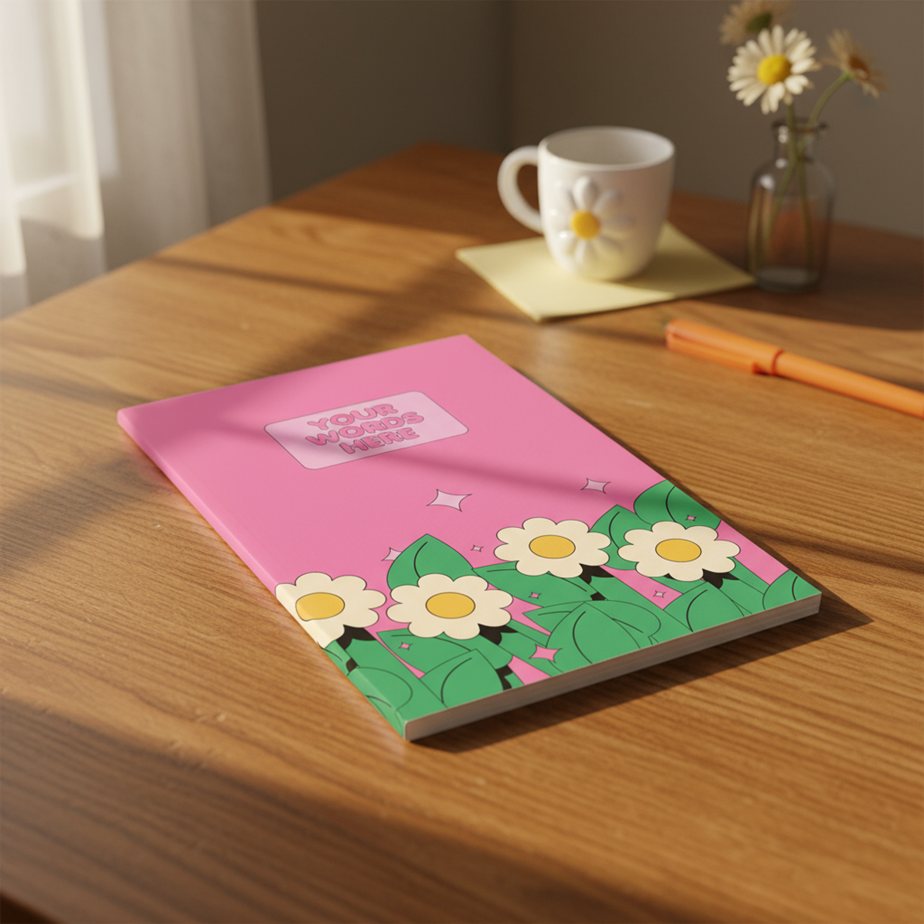 Daisy Days | Personalized 1970's Style Journal