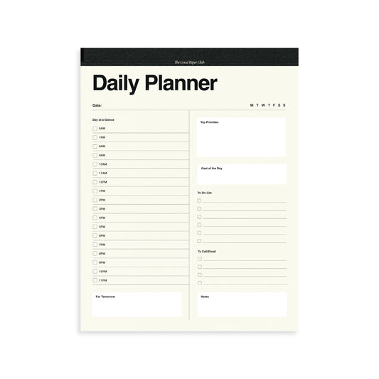 Daily Planner, Copy/Fax Collection, 8.5x11