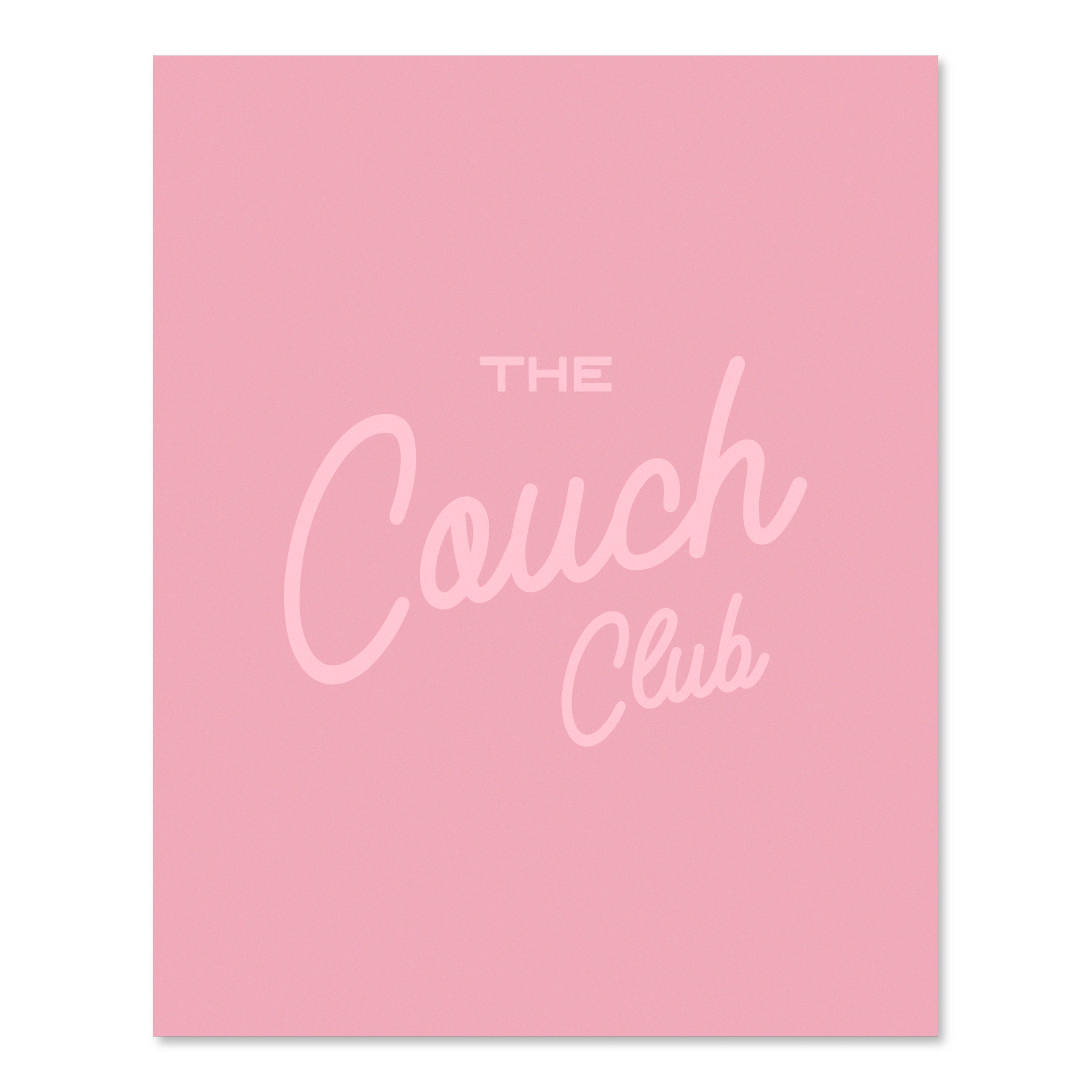 The Couch Club | Wall Print