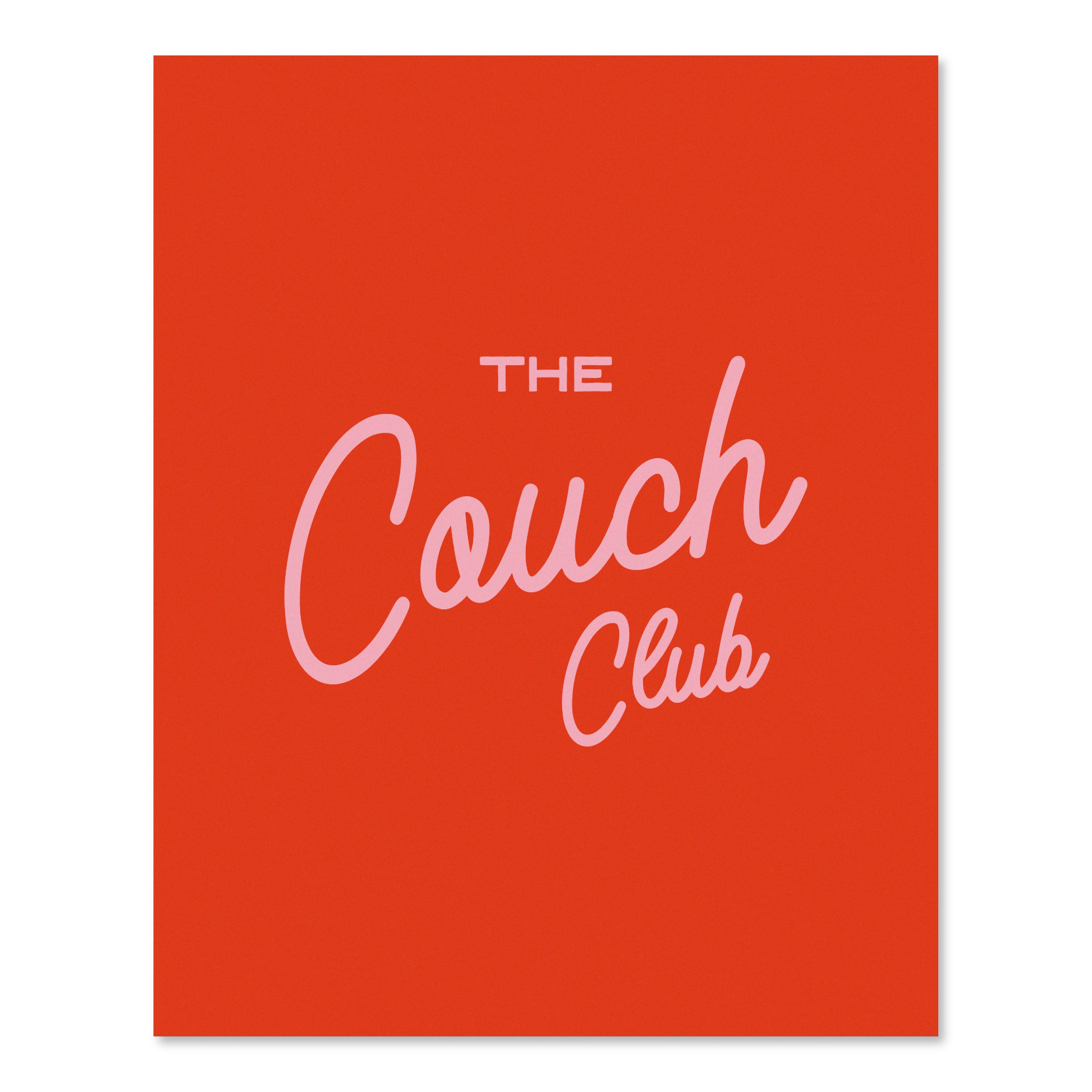 The Couch Club | Wall Print