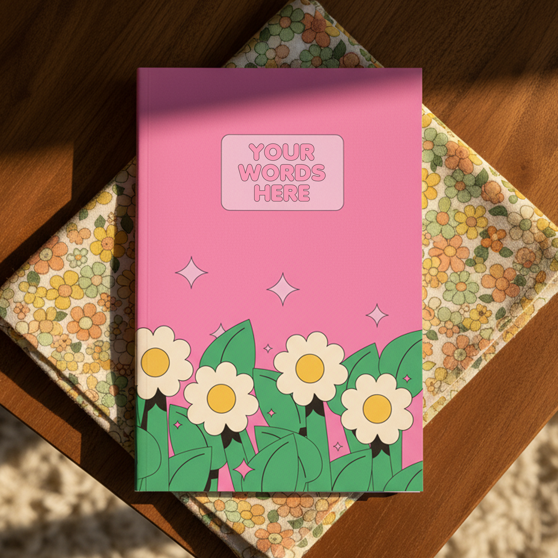 Daisy Days | Personalized 1970's Style Journal