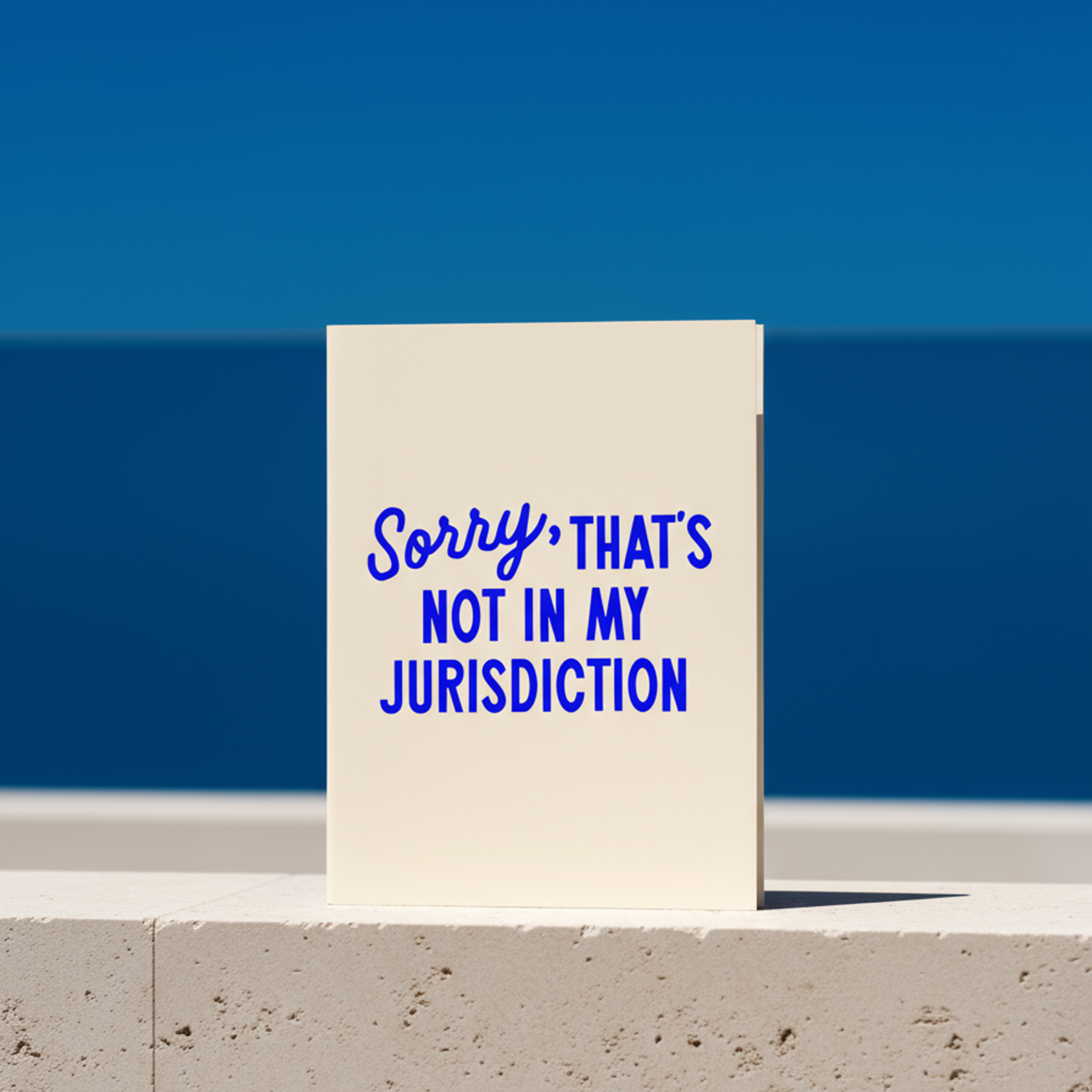 Sorry, That’s Not In My Jurisdiction | Journal