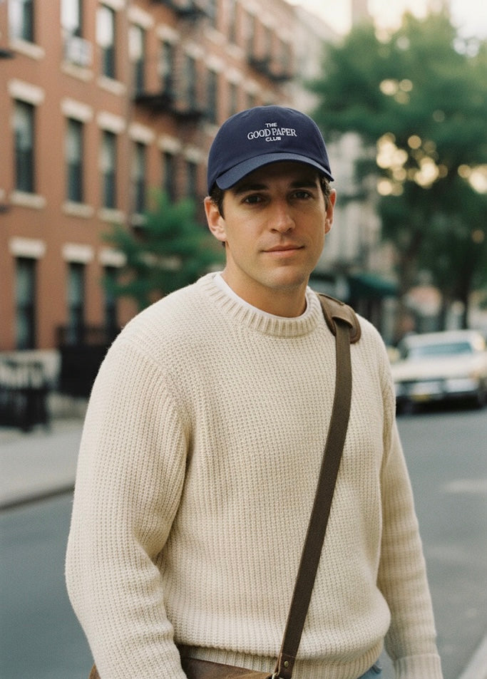 The Good Embroidered Baseball Hat