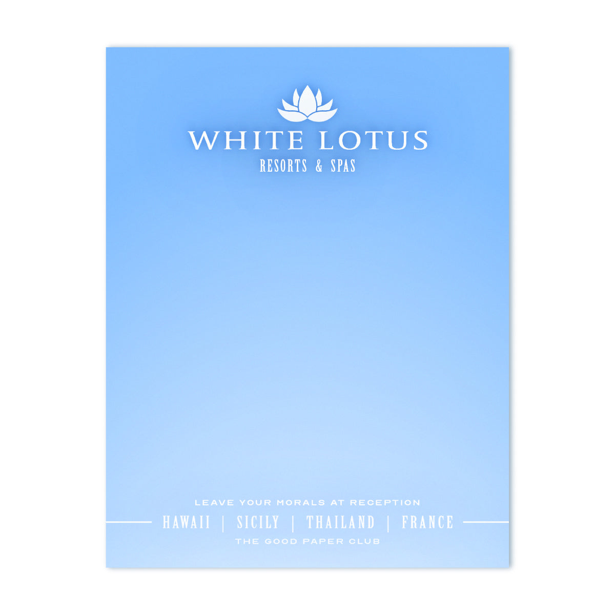 "Note Vacancy" Full Collection | Set of 7 Notepads