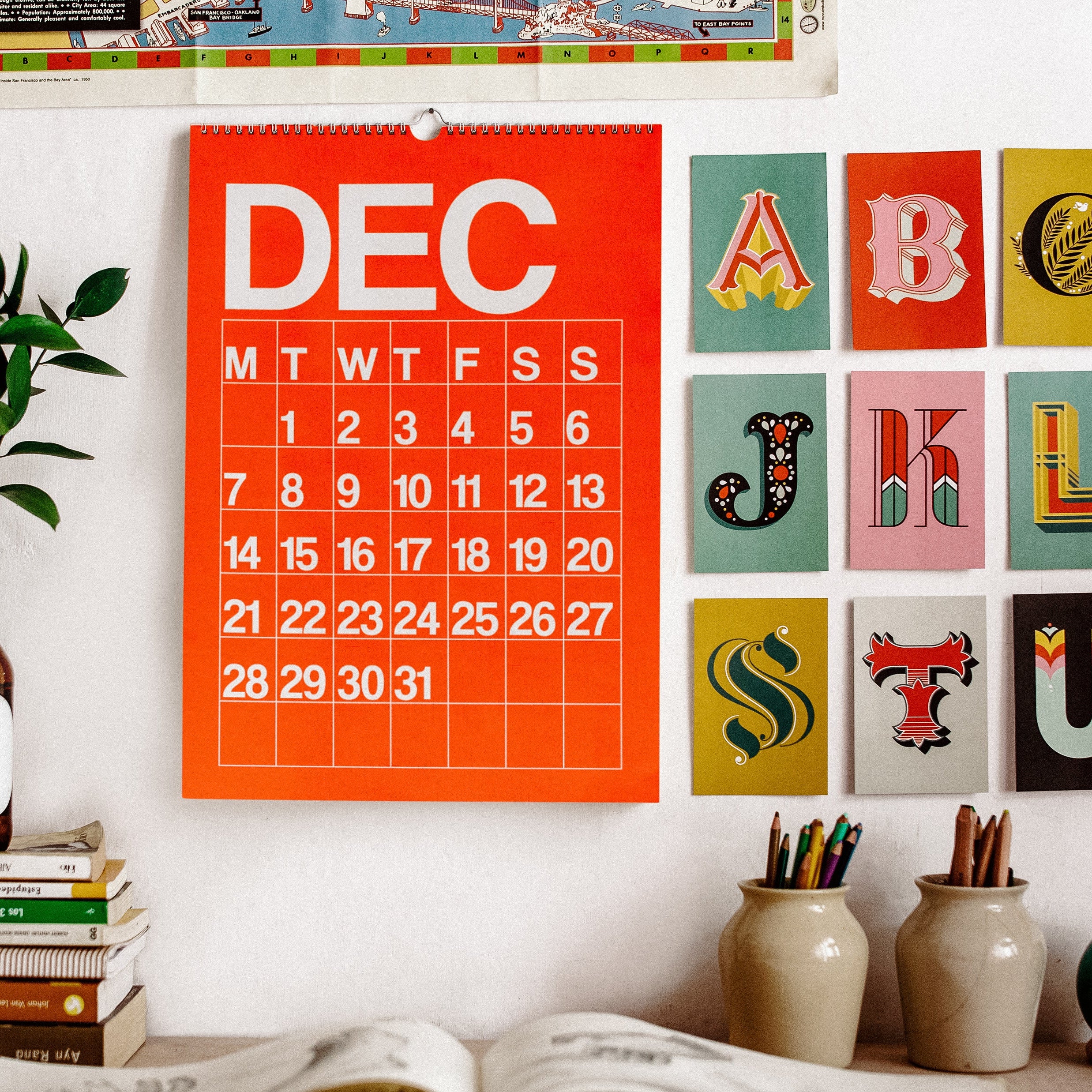 2026 Twelve-Month Wall Calendar | Rainbow