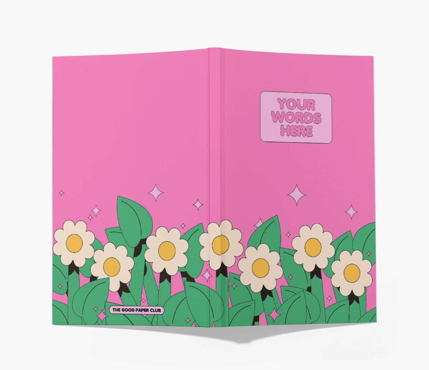 Daisy Days | Personalized 1970's Style Journal