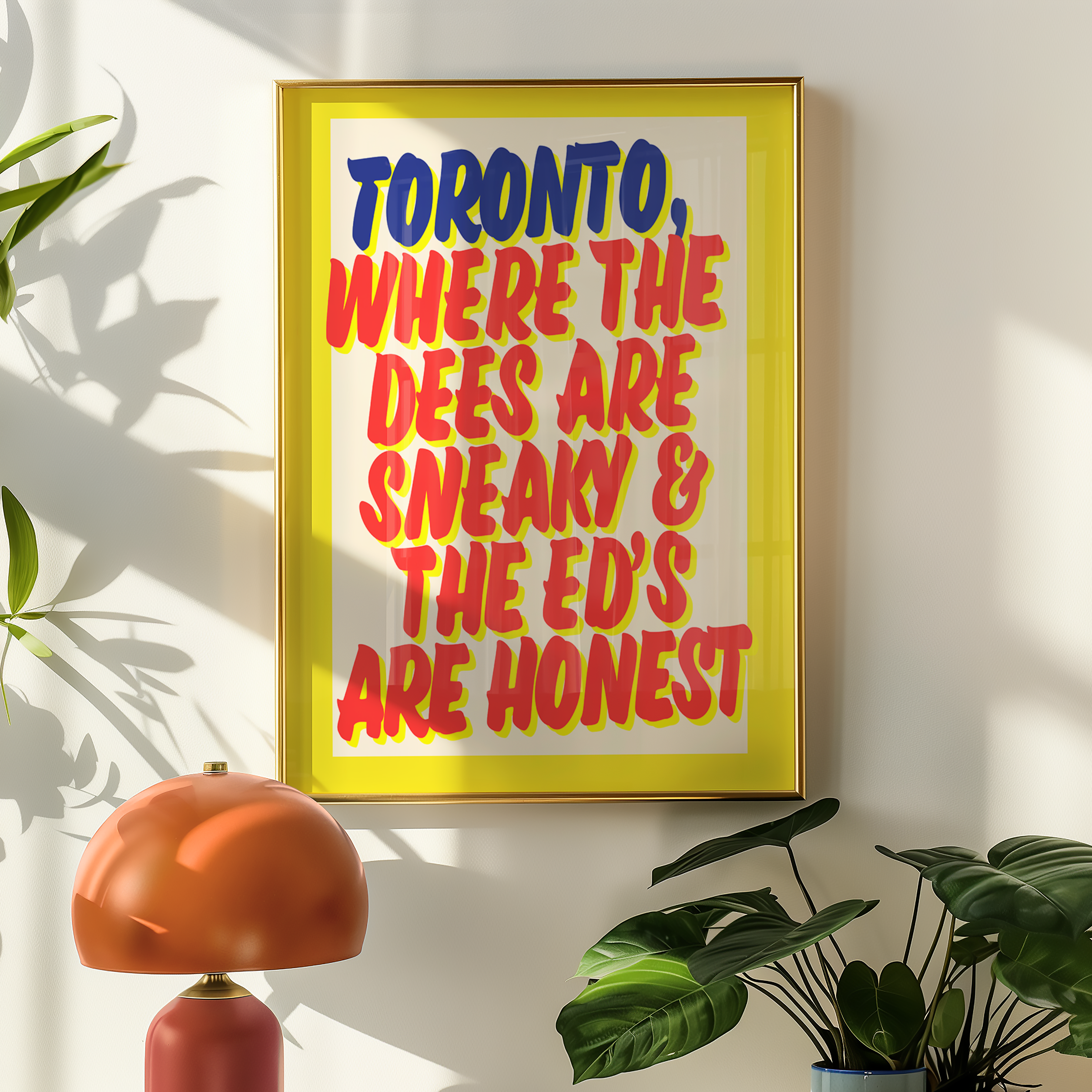Toronto... | Honest Ed's Inspired Wall Print
