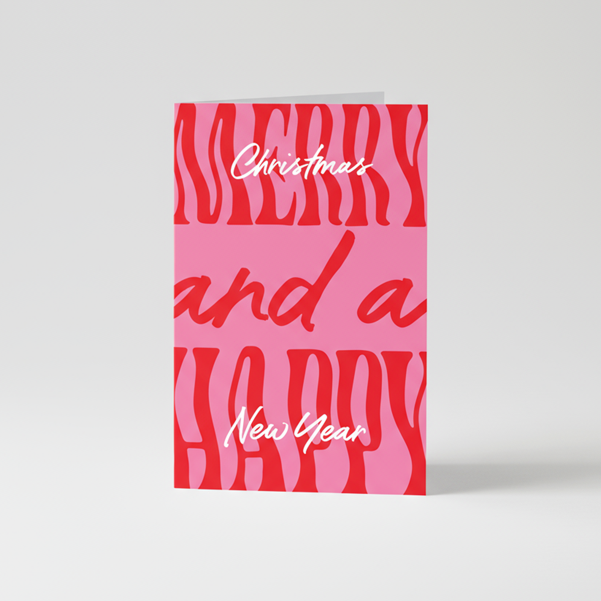 Merry Christmas and a Happy New Year | Pack of 10