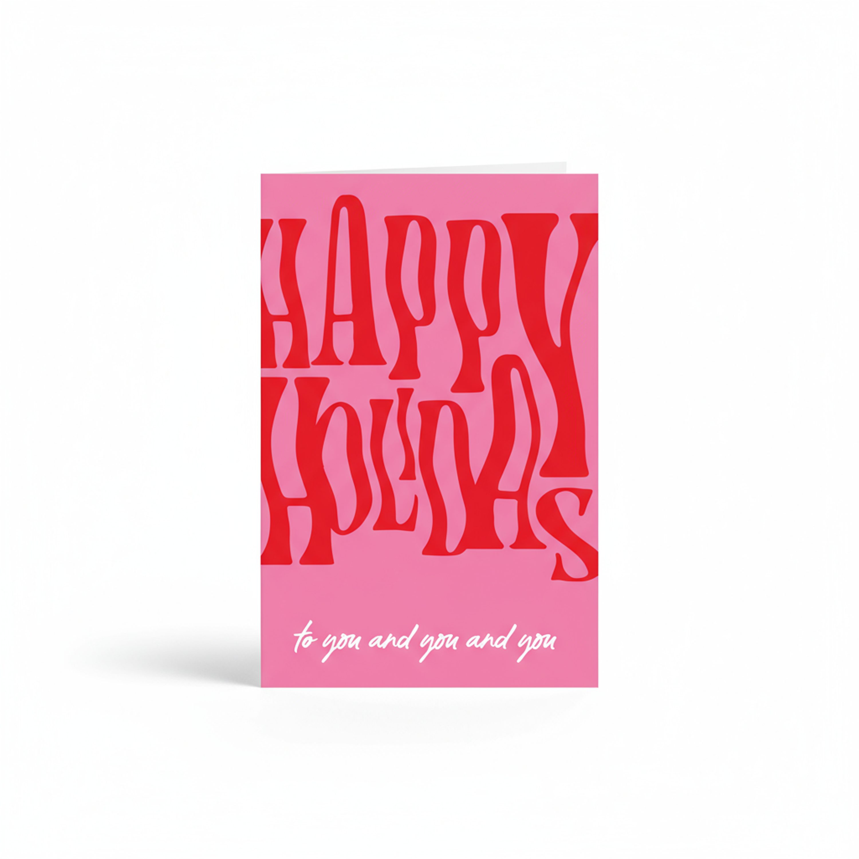 Happy Holidays (to you and you and you) | Pack of 10