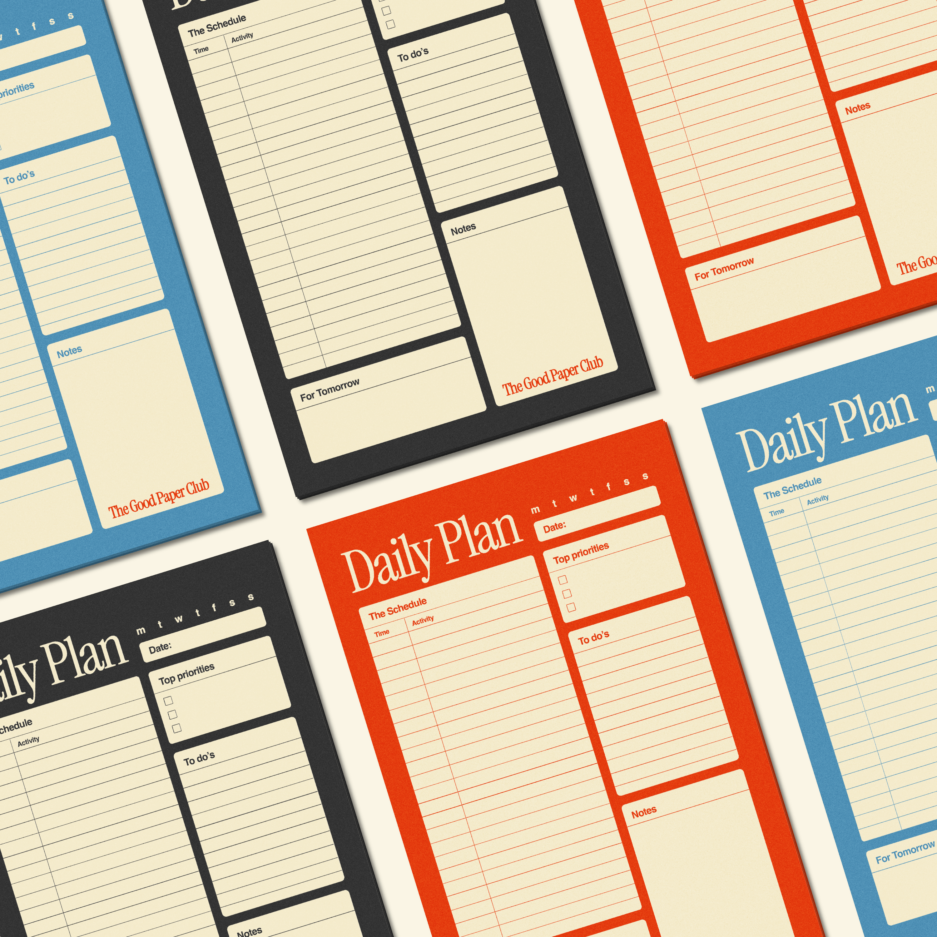 Lunch Break | DAILY PLANNER | 50 Page Premium Notepad