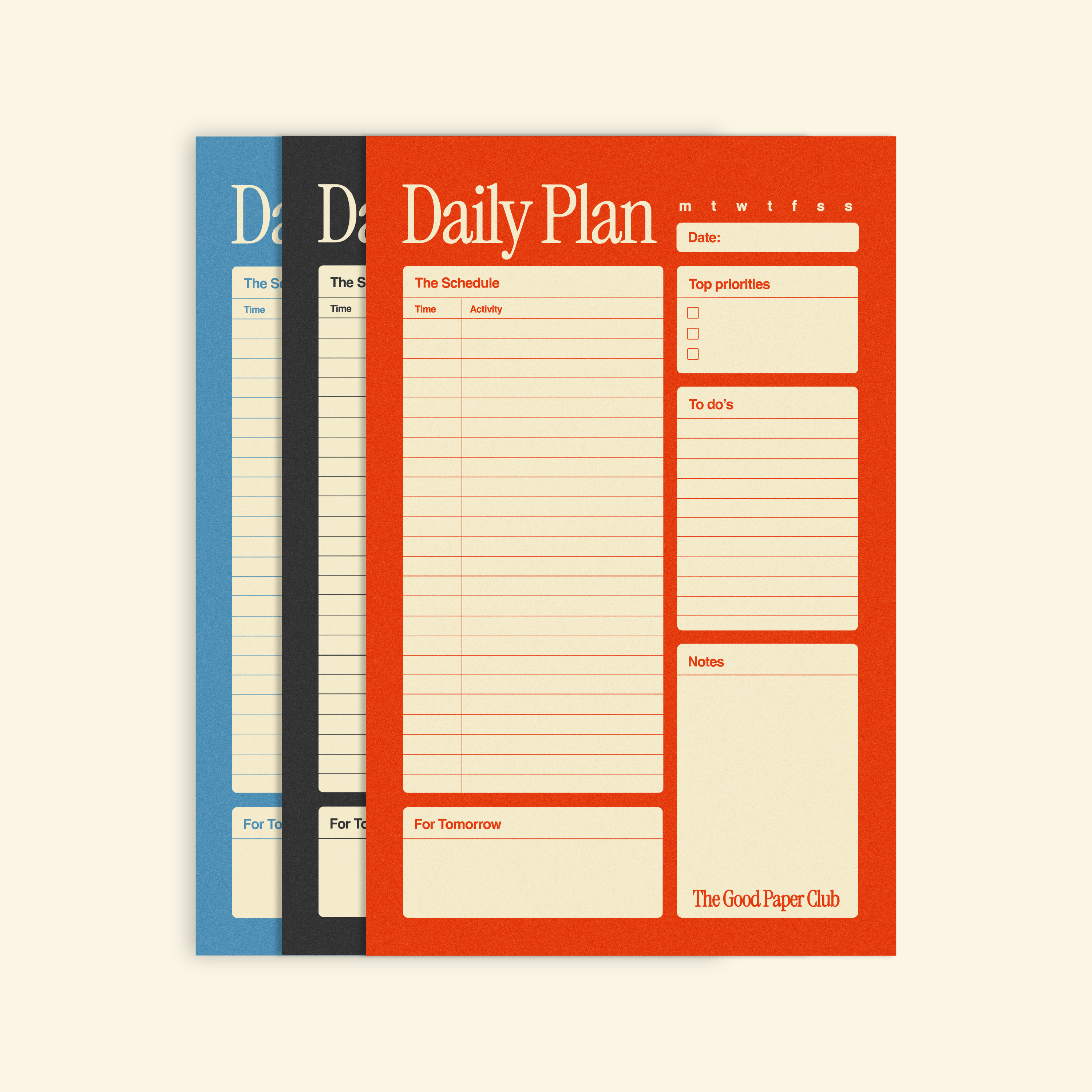 Lunch Break | DAILY PLANNER | 50 Page Premium Notepad