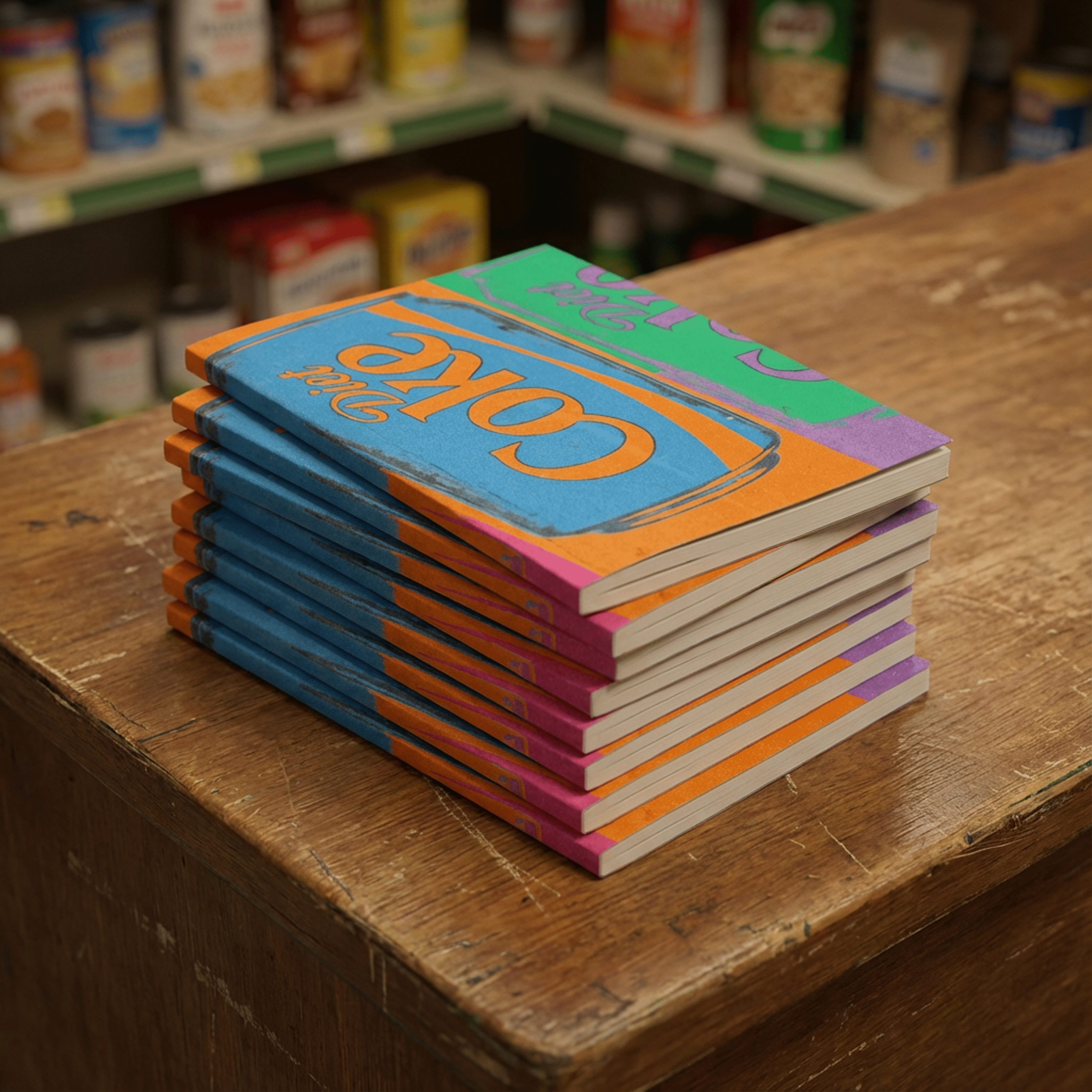 Diet Coke Pop Art Journal