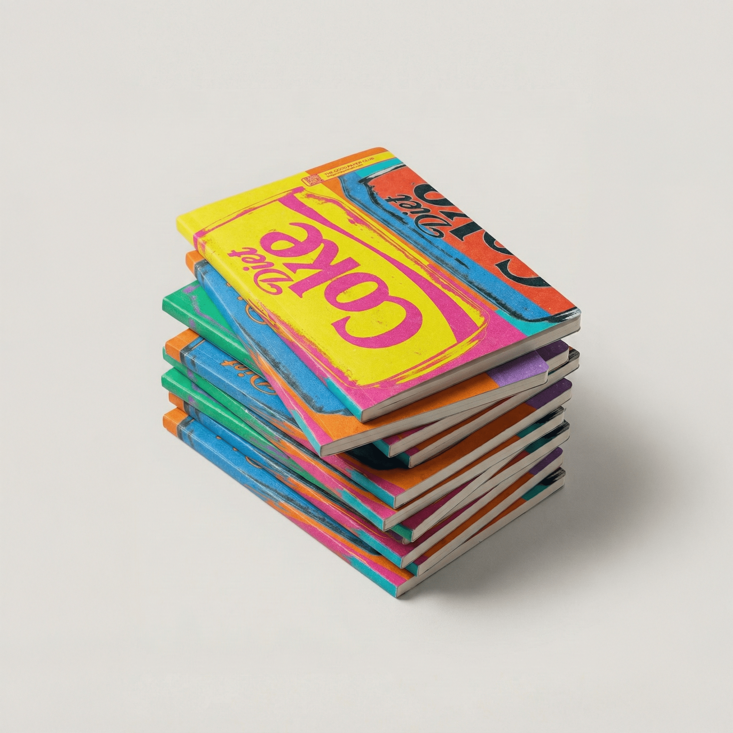 Diet Coke Pop Art Journal