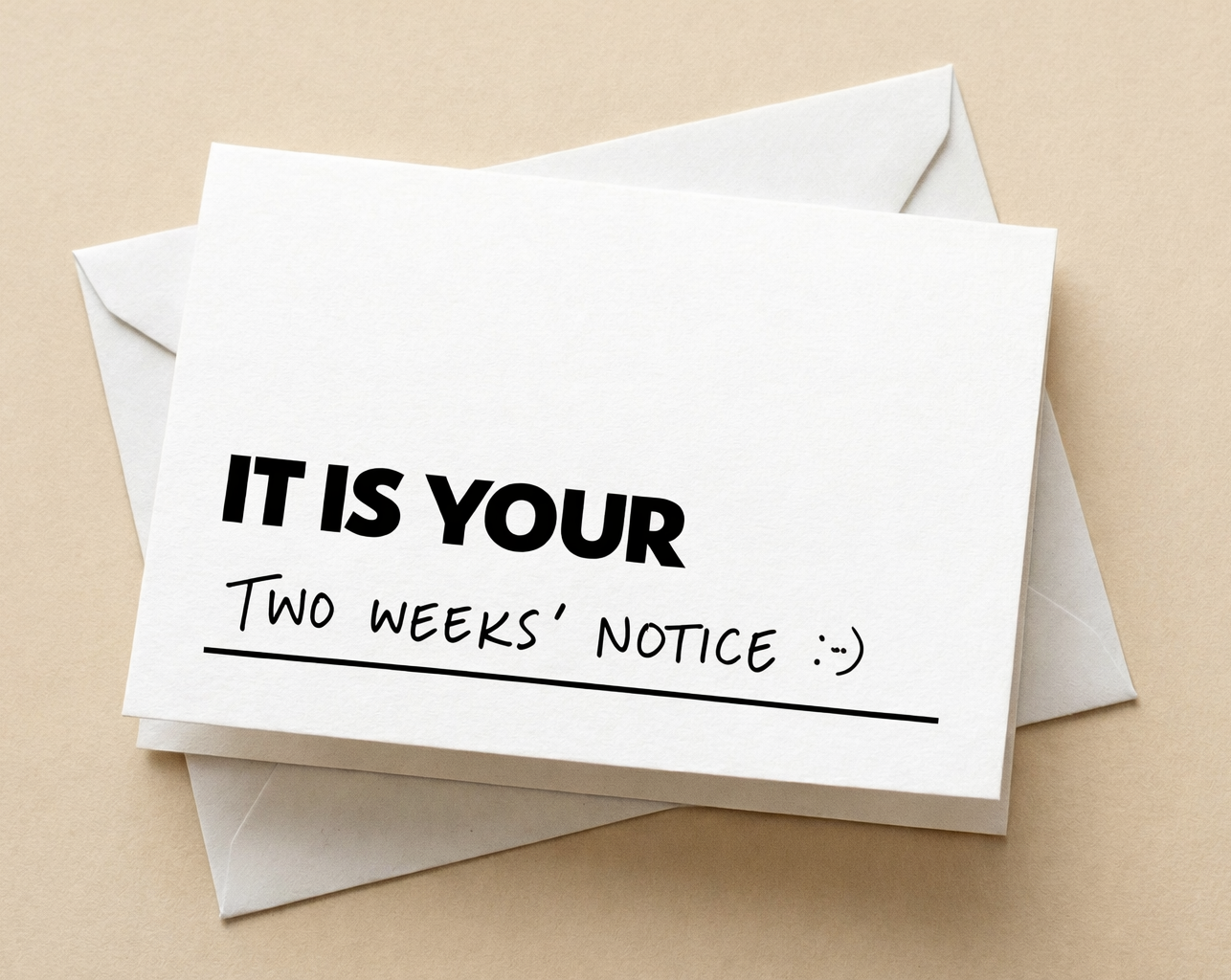 IT IS YOUR ____ | Pack of 10 | Fill-In-The-Blank Folded Card Set