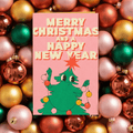 Cute Little Christmas Tree Cards | Pack of 10