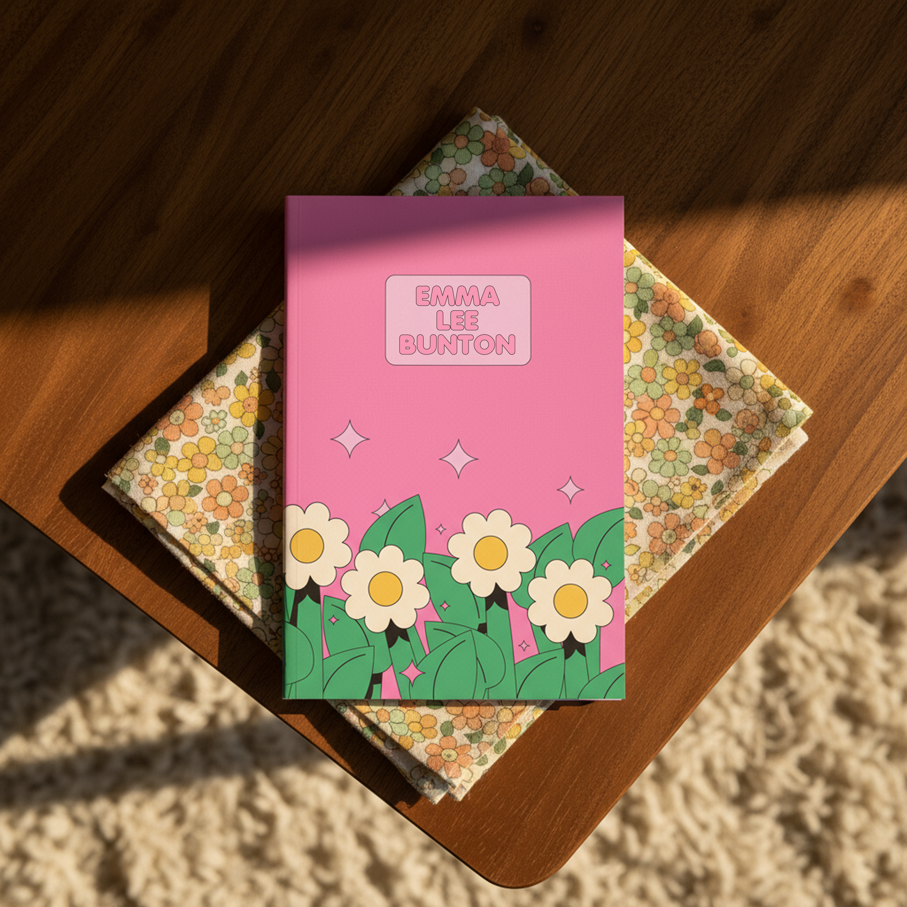Daisy Days | Personalized 1970's Style Journal