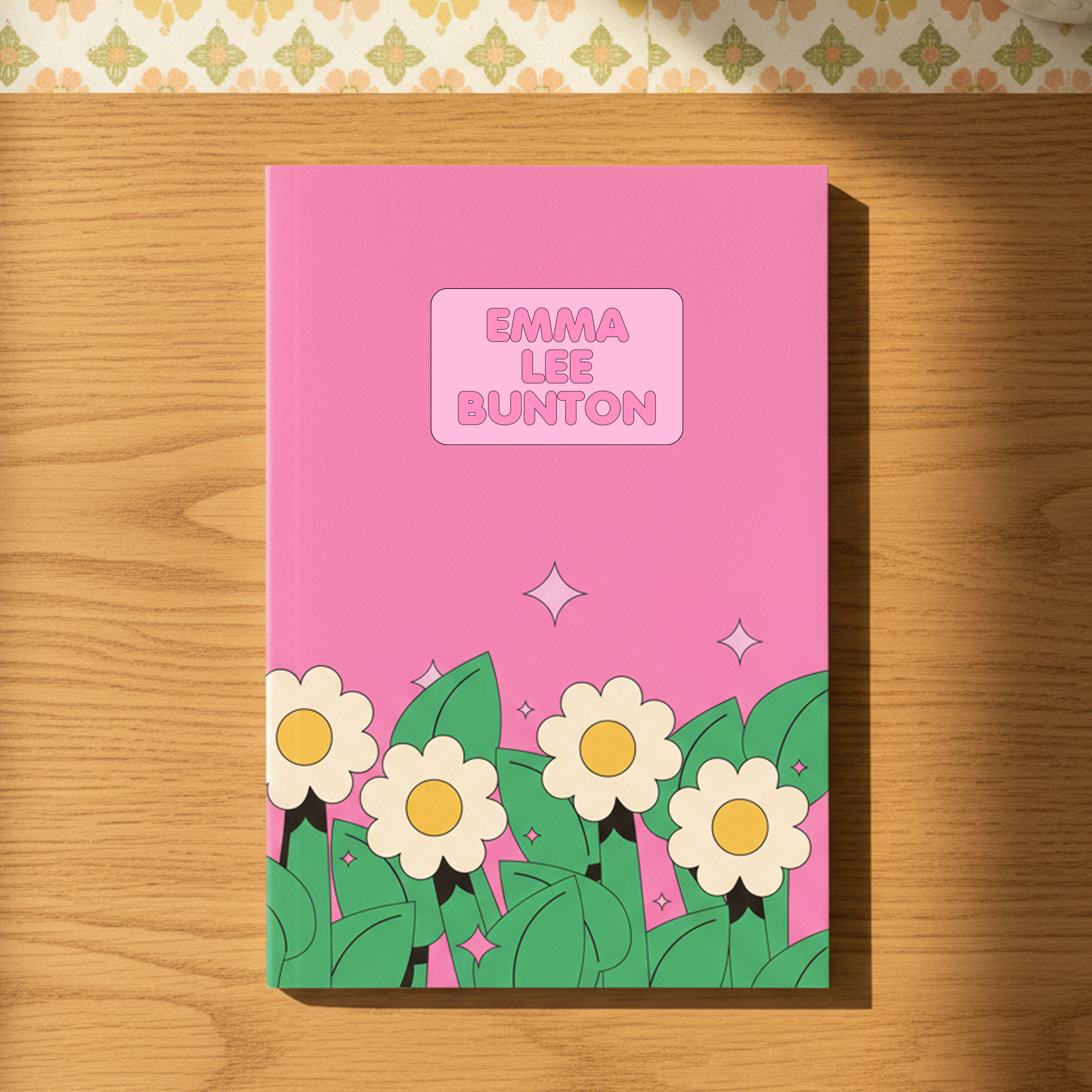 Daisy Days | Personalized 1970's Style Journal